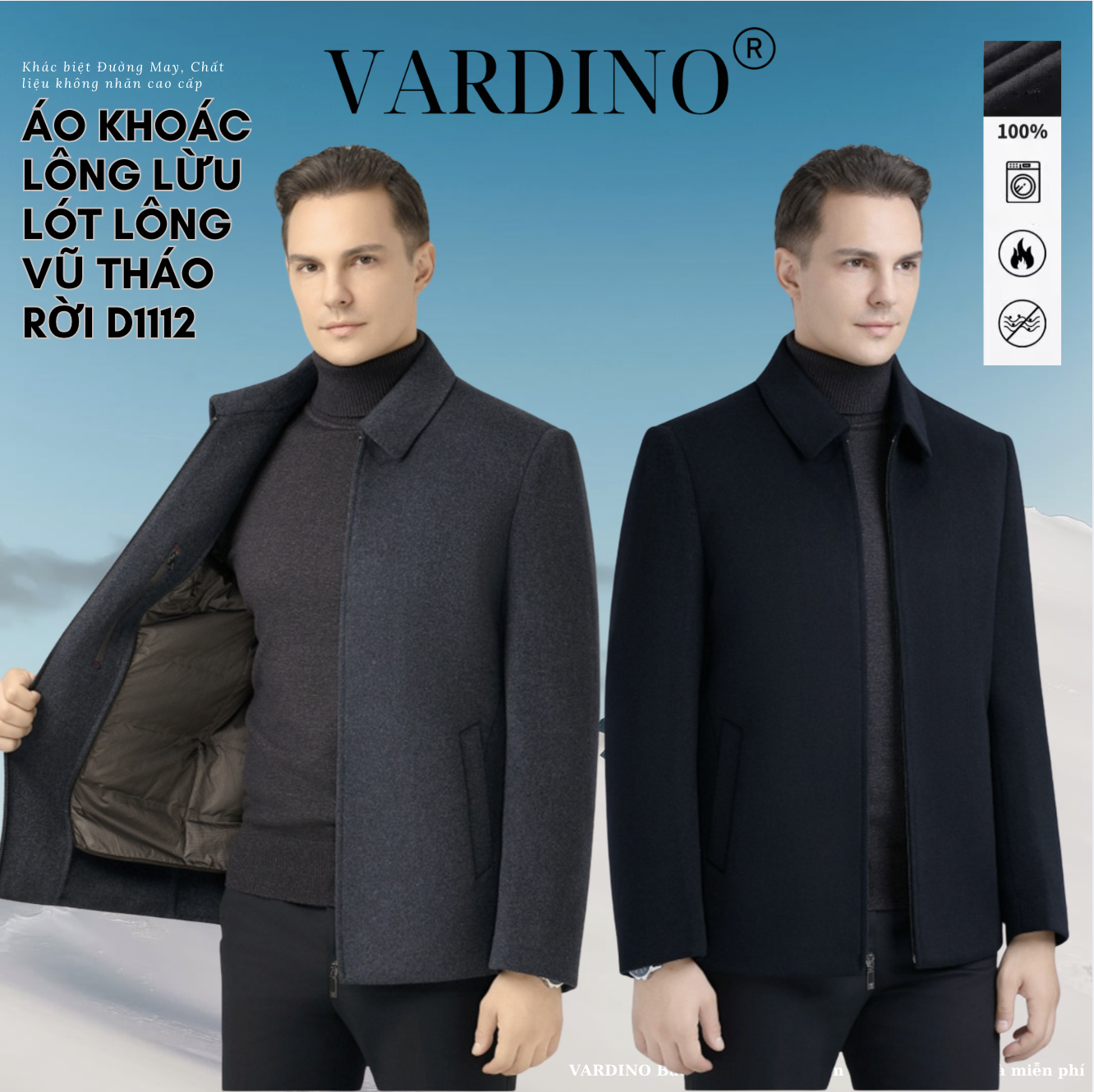 Áo khoác nam VARDINO D11 - D12