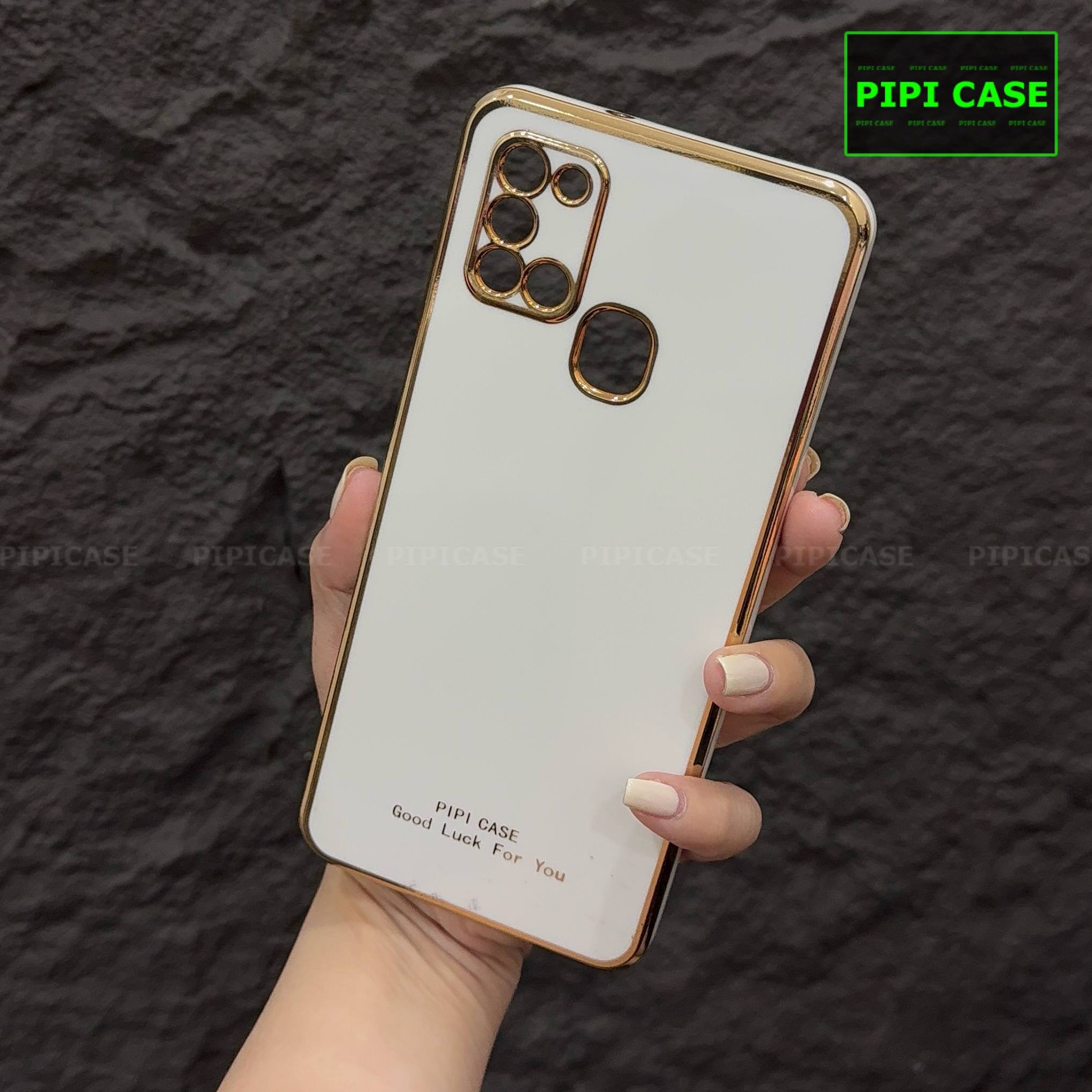Ốp Lưng Samsung A21S - Royal - Trắng