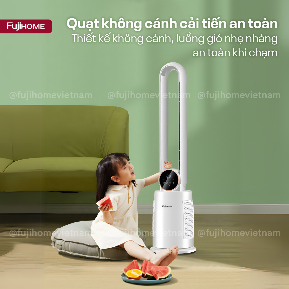 Quạt không cánh tích hợp lọc không khí bằng ion Fujihome BF-03R_thumbnail_13