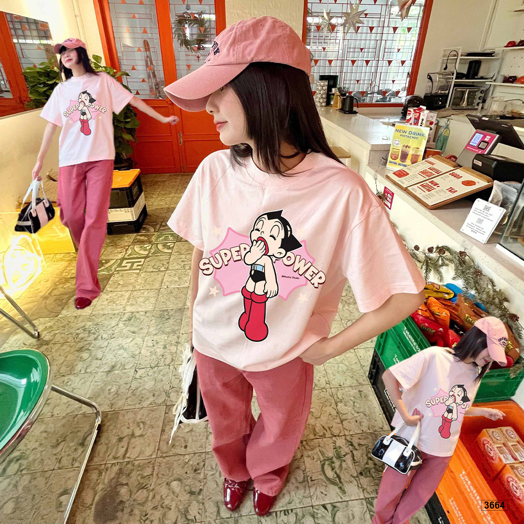 Áo thun boxy form rộng Supper Power Miucho 3664_thumbnail_3