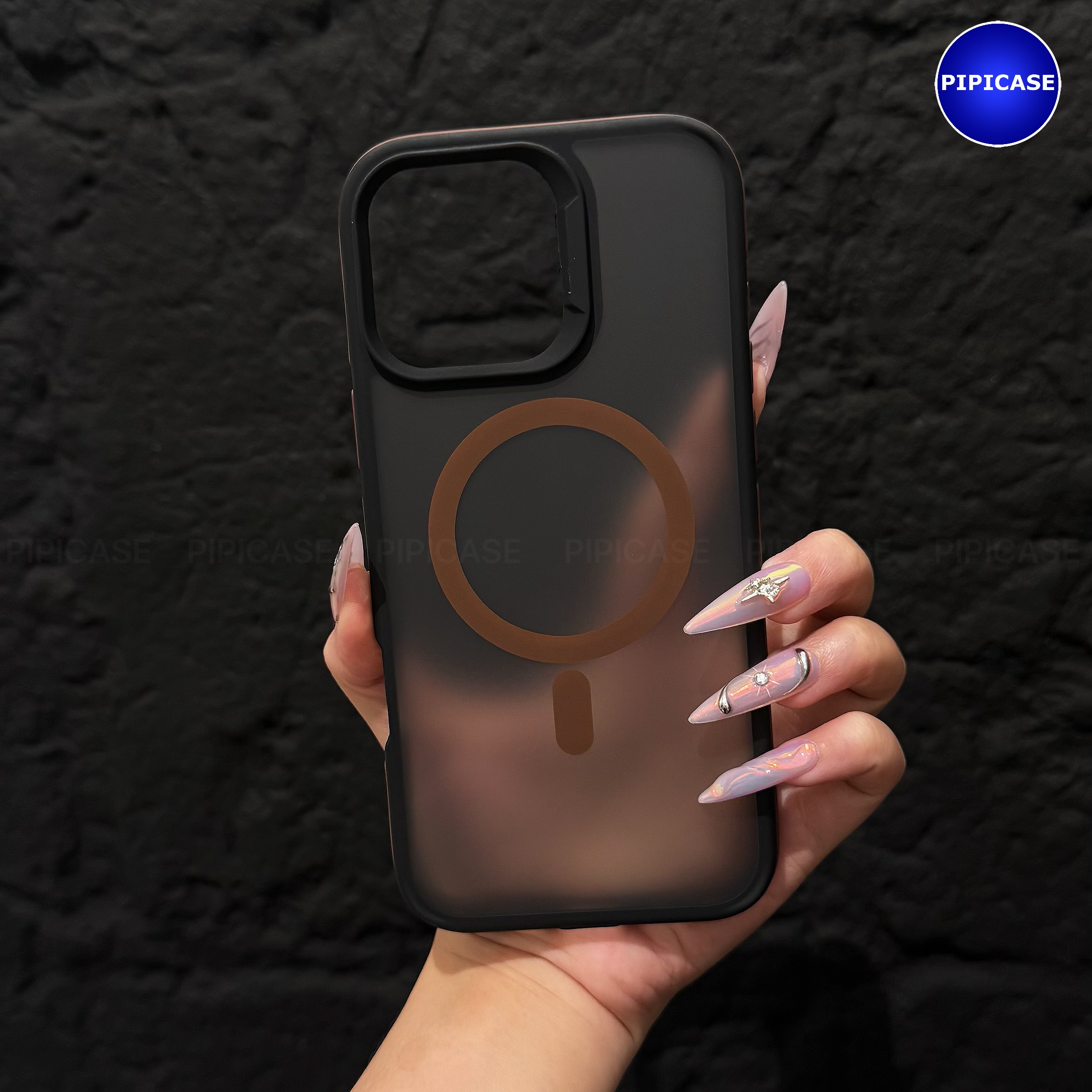 Ốp Lưng iPhone 15 Pro Max - Map - Nâu_thumbnail_2