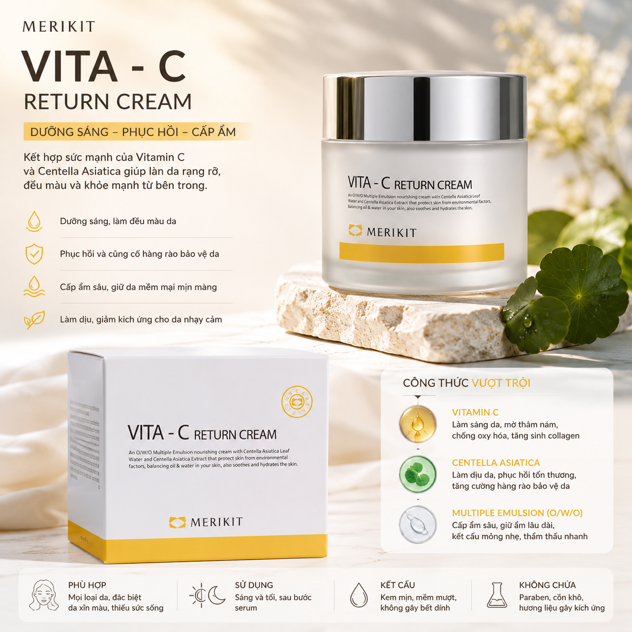 MER795_Kem dưỡng da giúp dưỡng da mềm mịn MERIKIT VITA C_100ML/HỘP_thumbnail_1