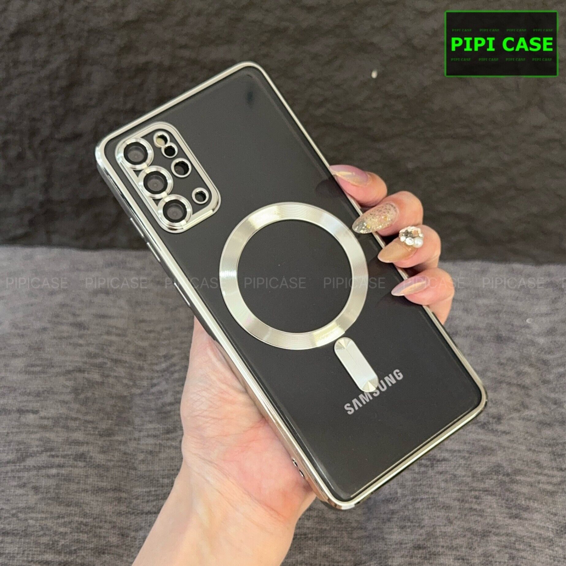 Ốp Lưng Samsung S20 Plus 5G - Ticker - Bạc