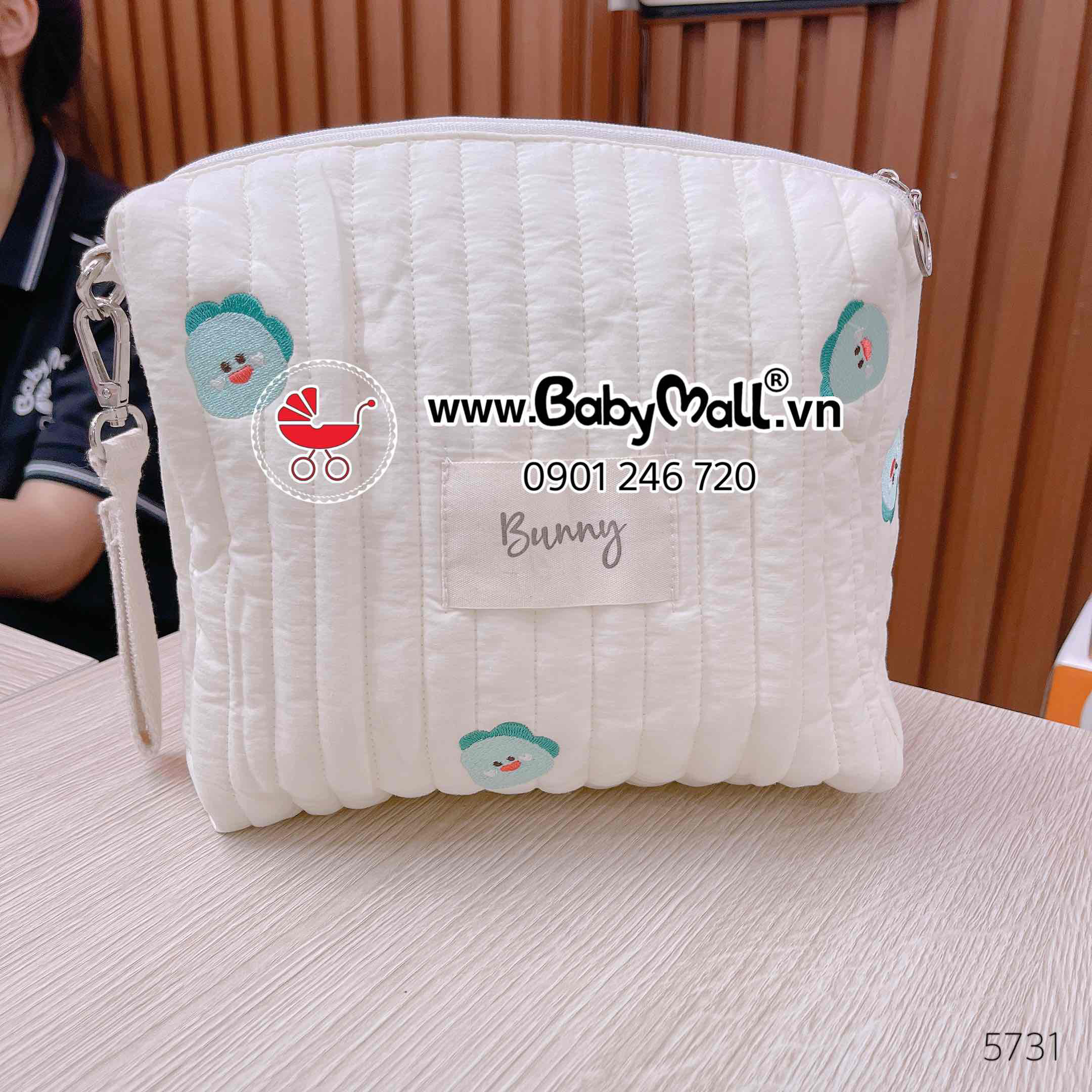 [SALE KO ĐỔI TRẢ] Túi treo xe đẩy cầm tay mini thêu họa tiết_thumbnail_4