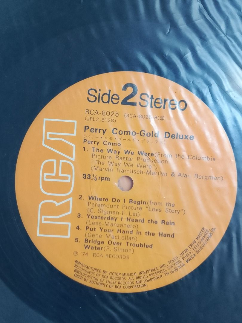 PERRY COMO - GOLD DELUXE _thumbnail_6