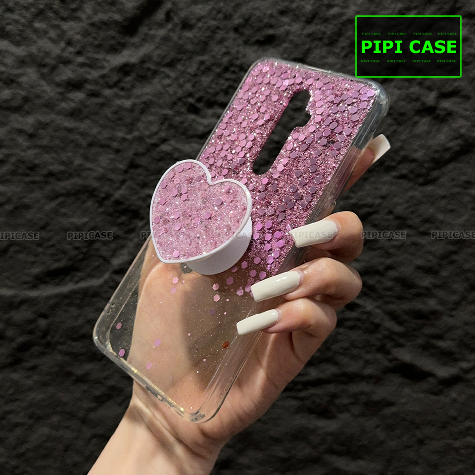 Ốp Lưng Oppo Reno 2F - Super Star - Hồng