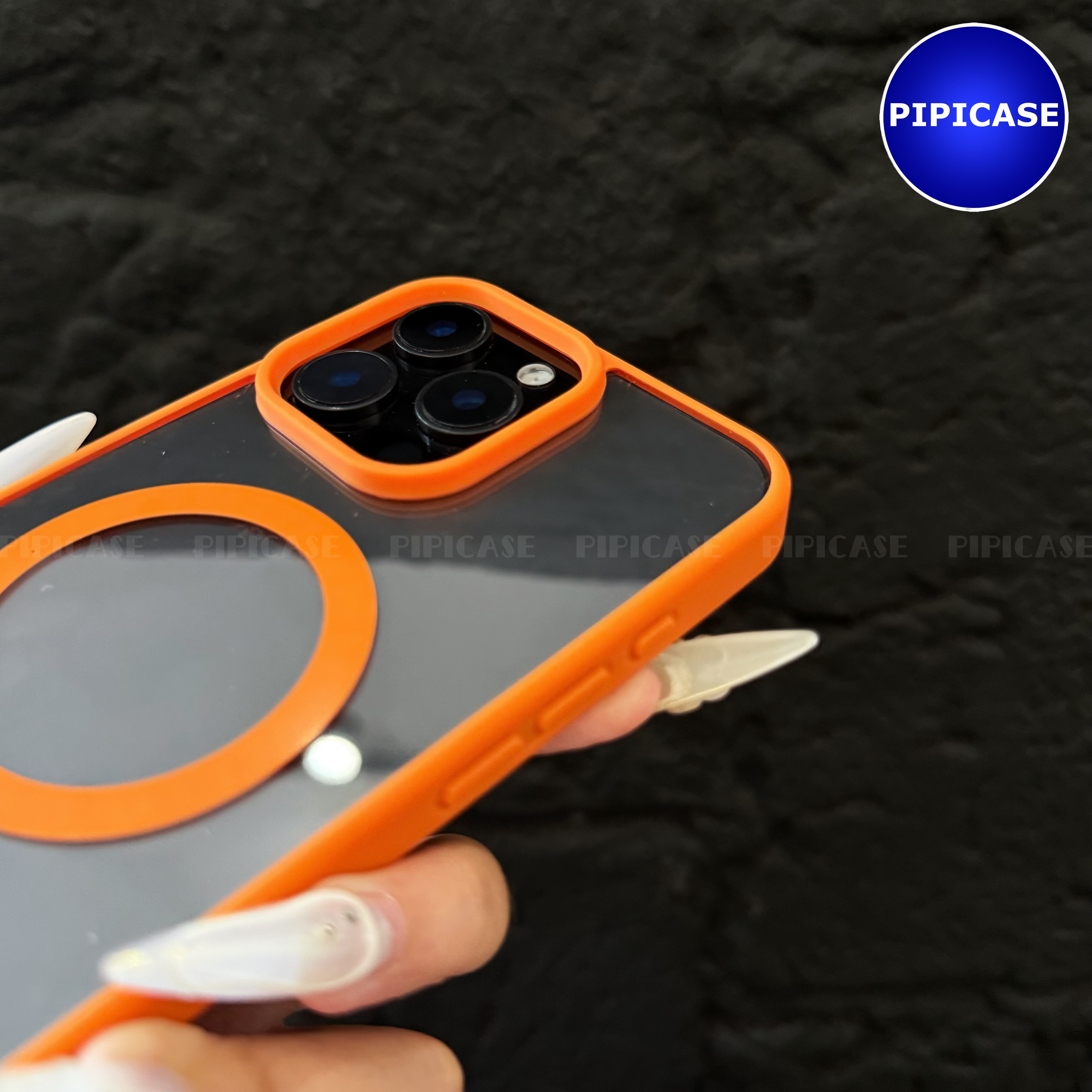 Ốp Lưng iPhone 14 Pro Max - Chic - Cam_thumbnail_10