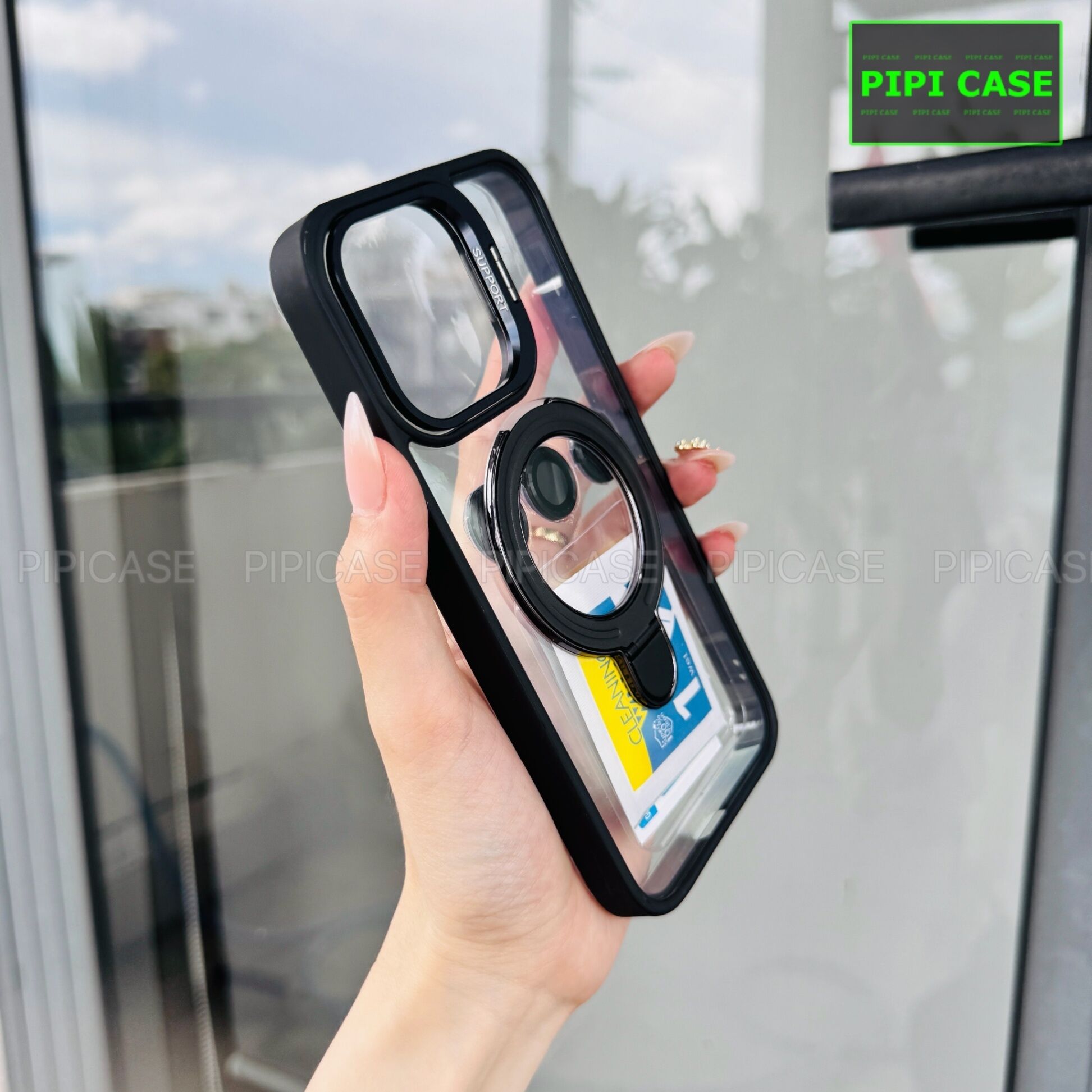 Ốp Lưng iPhone 12 Pro Max - Super Gone - Đen_thumbnail_1