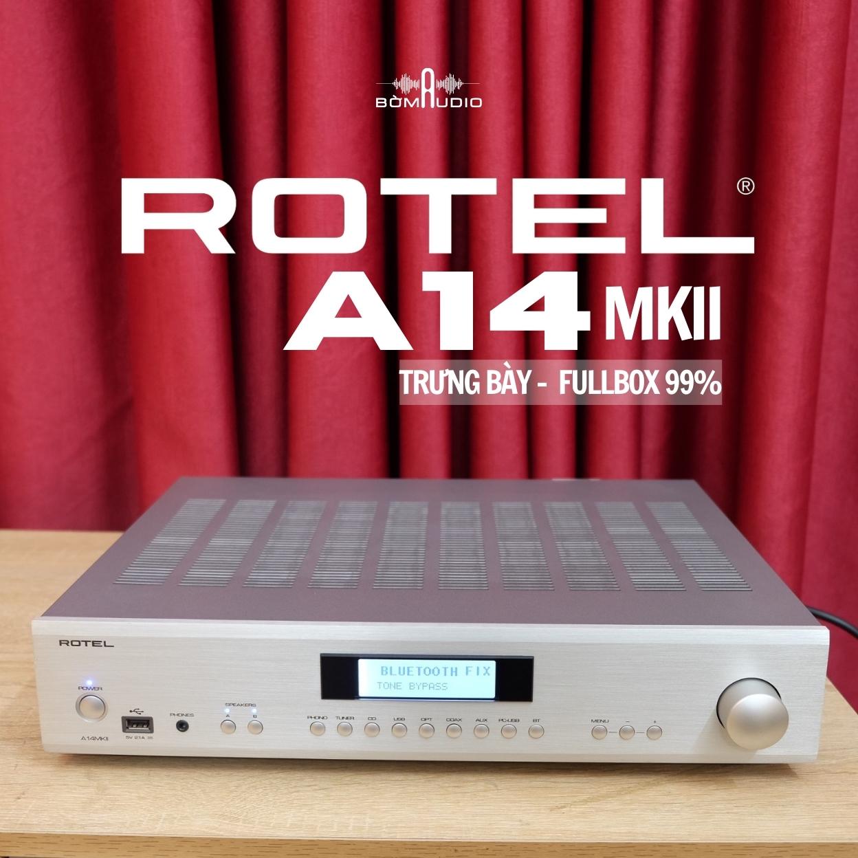 [LIKENEW-FULLBOX 99%] Amply Nghe Nhạc ROTEL A14 MKII_thumbnail_0