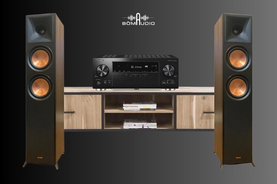 COMBO AMPLY PIONEER LX304 + LOA CỘT KLIPSCH 6000F II - B19 