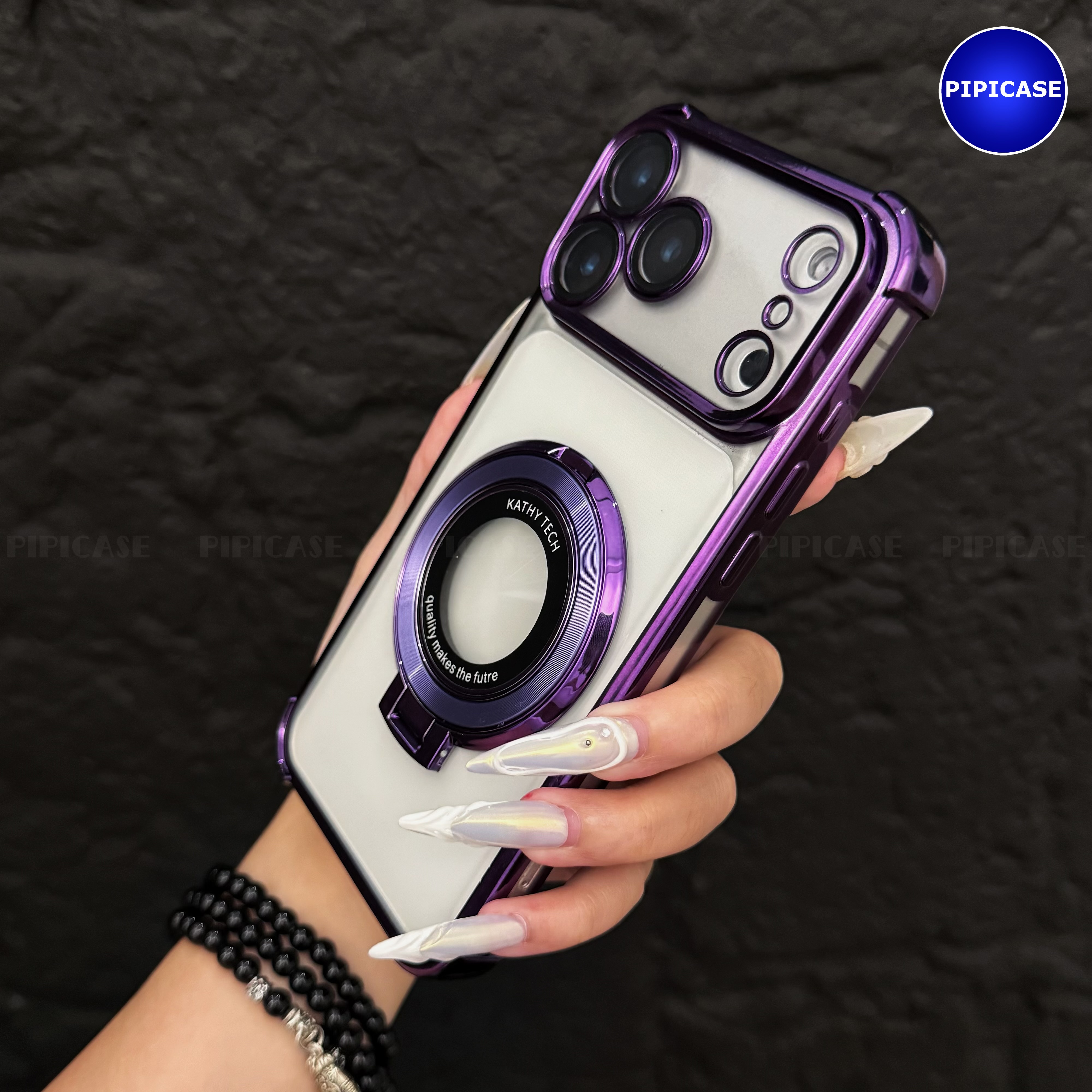 Ốp Lưng iPhone 17 Pro - Ven - Tím_thumbnail_13