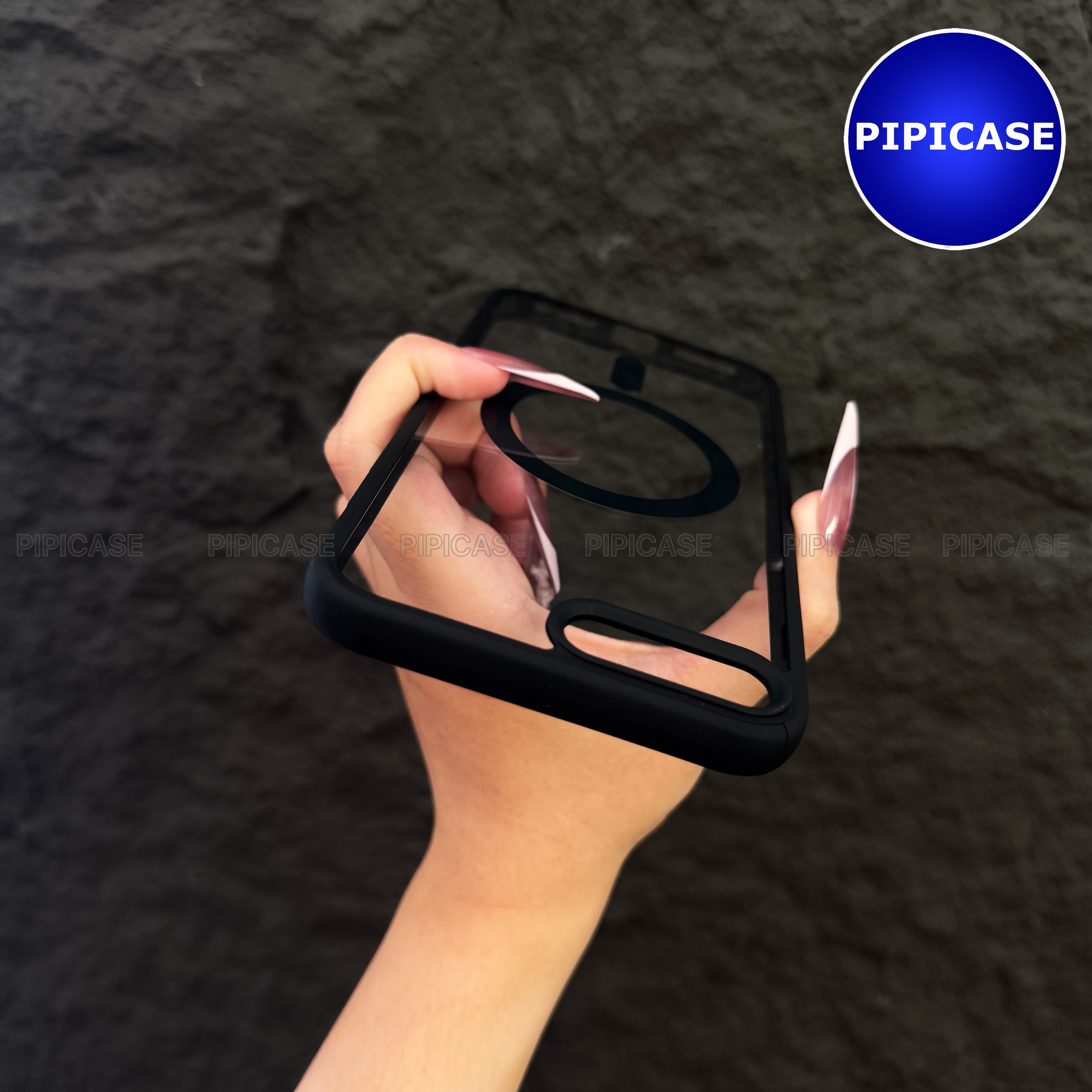 Ốp Lưng iPhone 7 Plus / 8 Plus - Chic - Đen_thumbnail_4