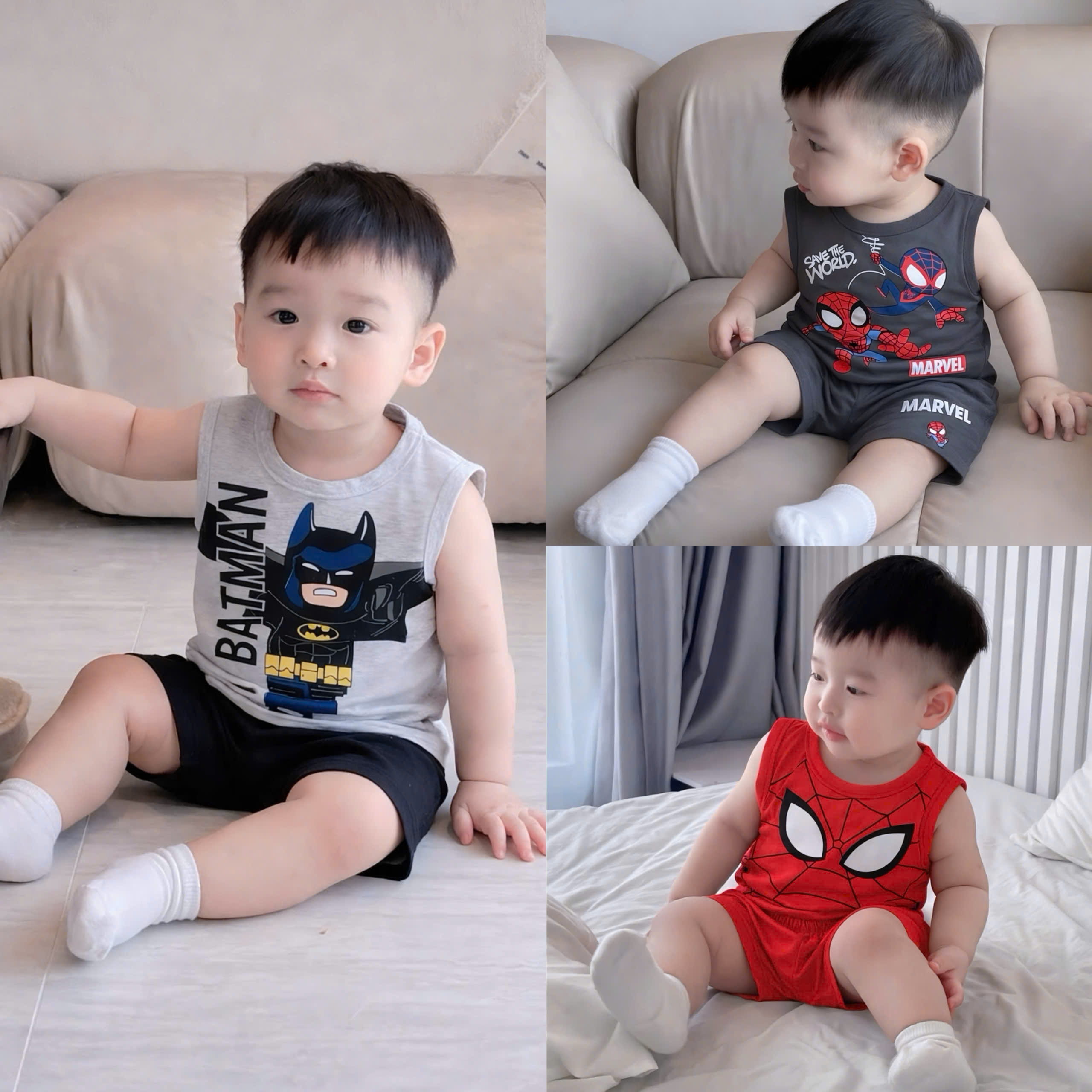 C37 SET 3 BỘ BA LỖ NHỆN ĐÔI MẮT- A100.366