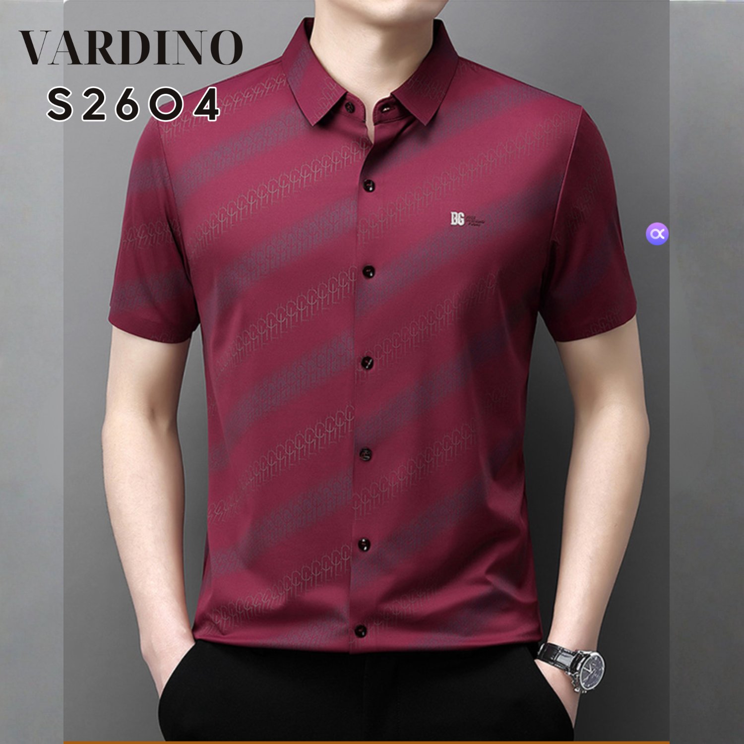 Sơ mi hoạ tiết Vardino S2604_thumbnail_5