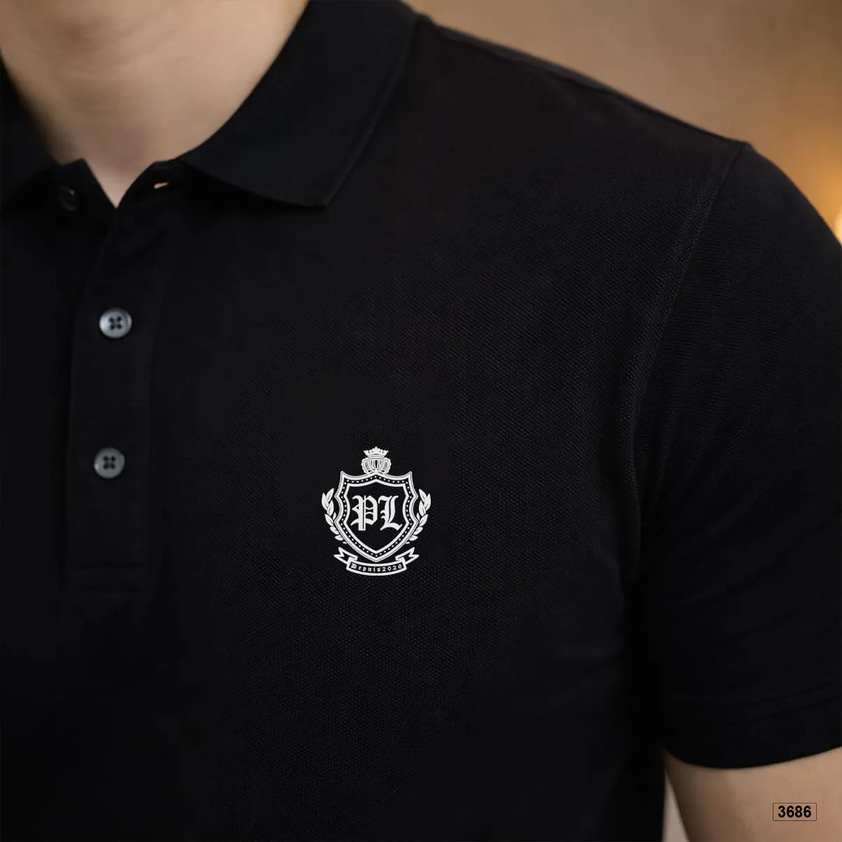 Áo polo form vừa phong cách tối giản dễ phối Polux 3686_thumbnail_3