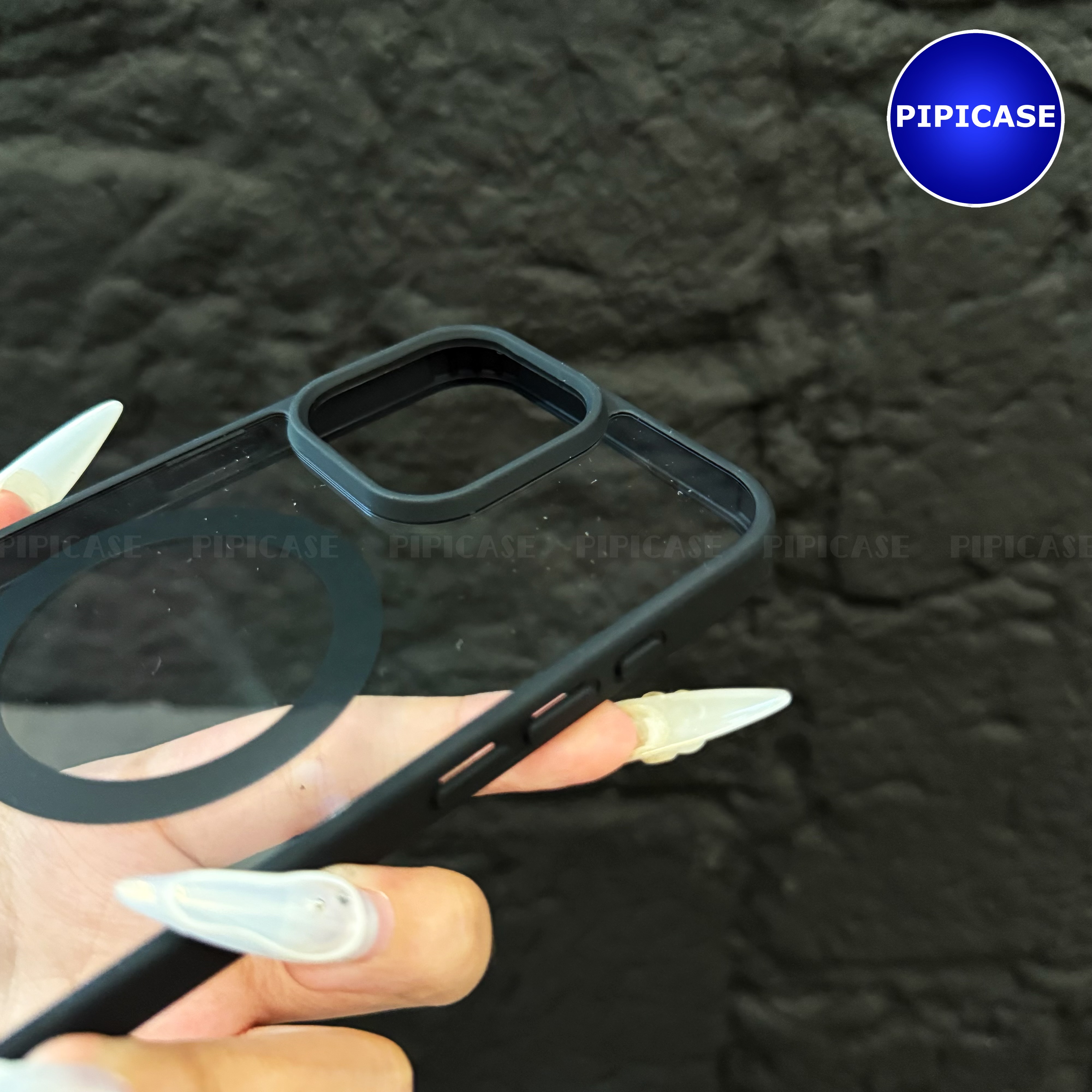 Ốp Lưng iPhone 16 Pro Max - Chic - Đen_thumbnail_12