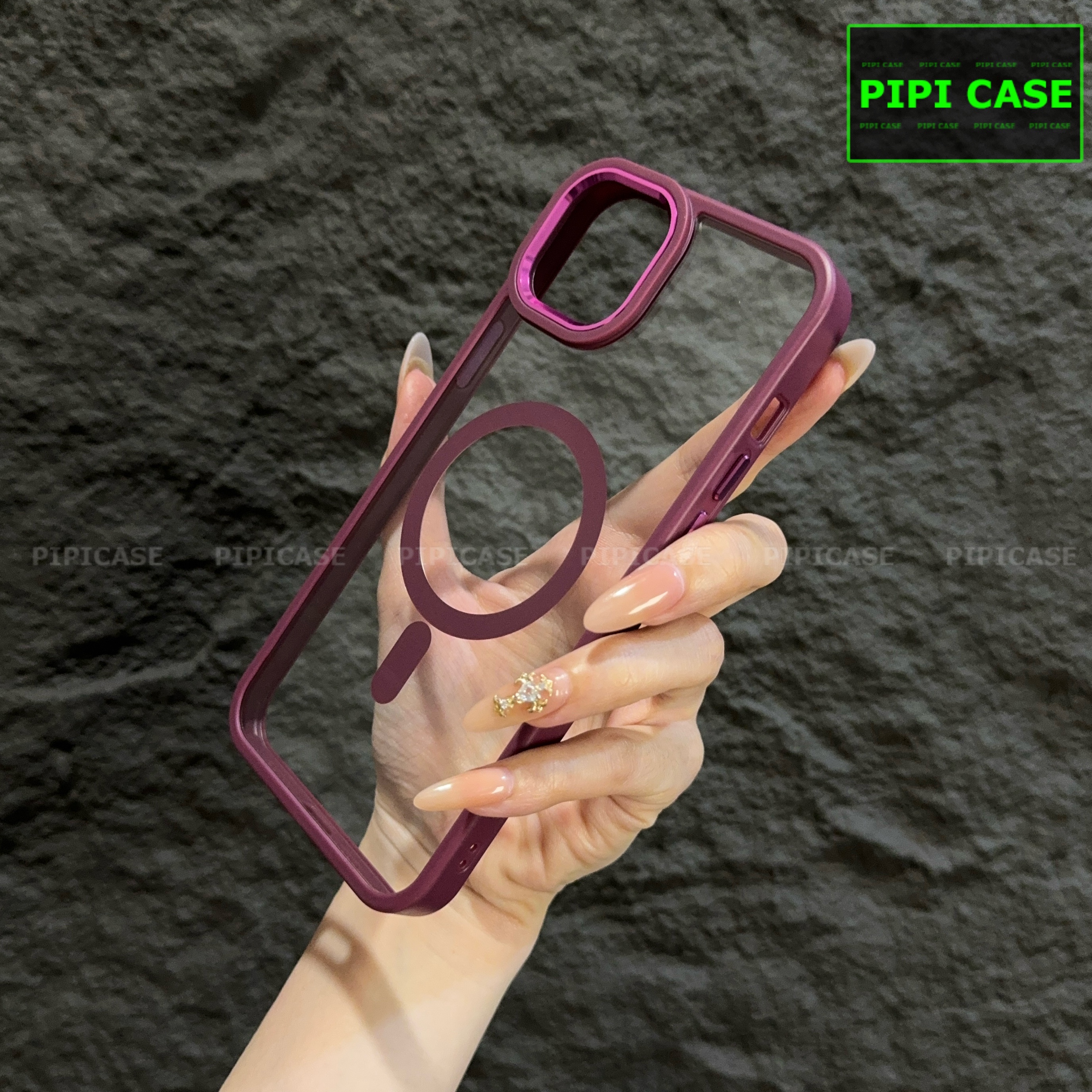 Ốp Lưng iPhone 14 Plus - Delvin - Tím