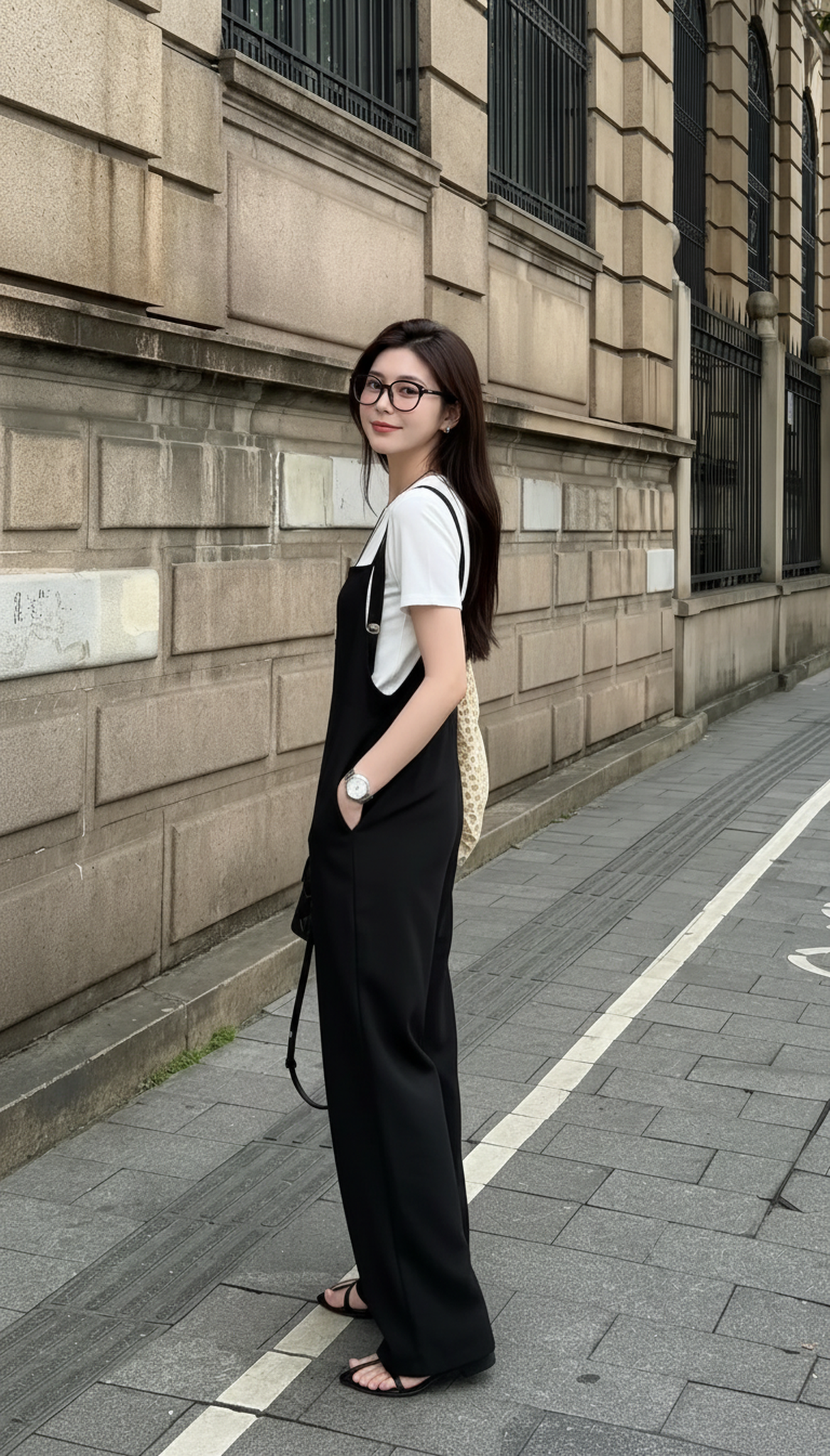 Set Yếm Suông Đen Thanh Lịch-MY005