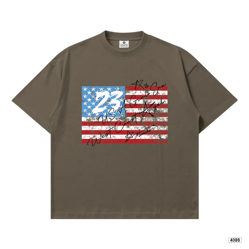 Áo thun boxy unisex cá tính Miucho 4086_thumbnail_19