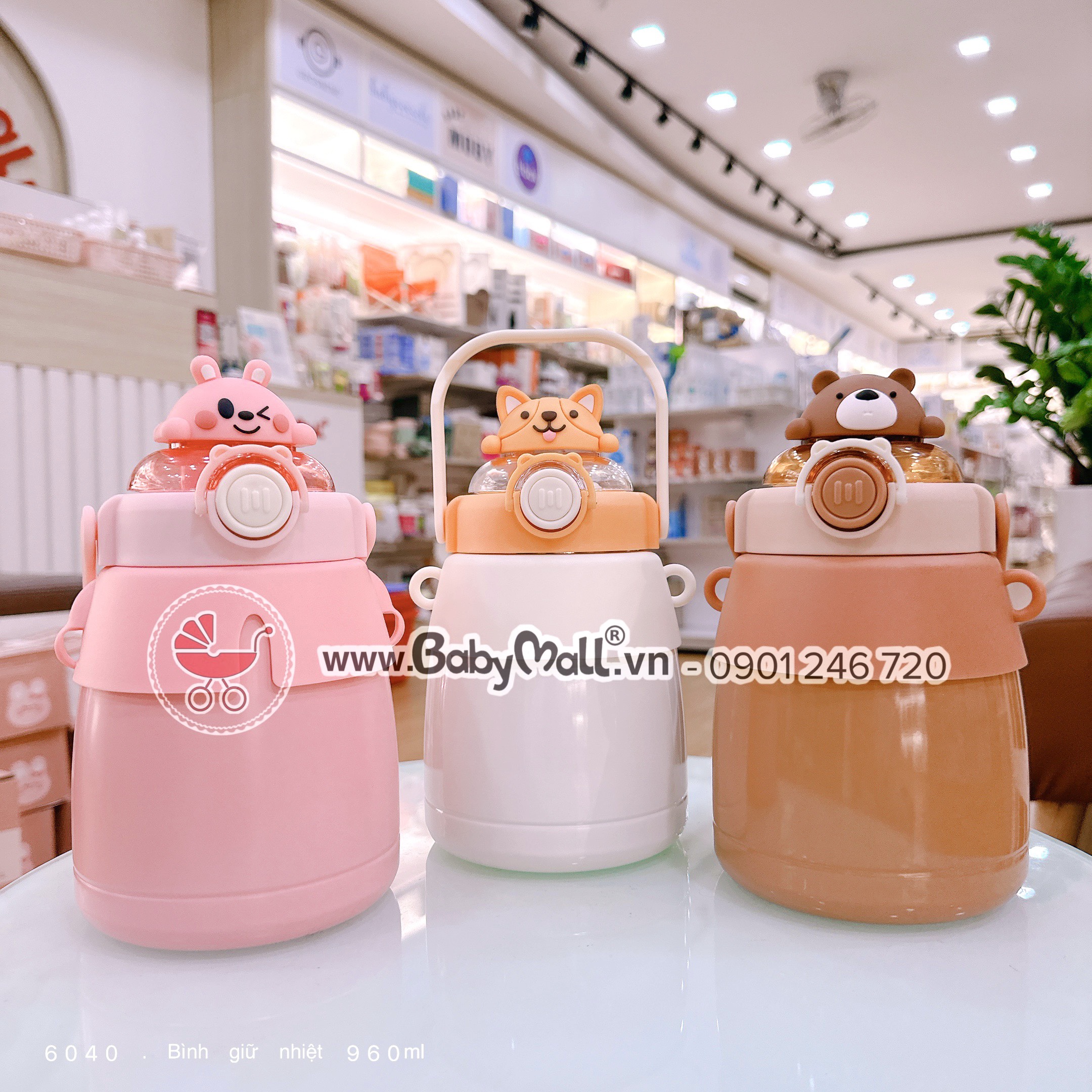 Bình giữ nhiệt Vacuum cup 960ml