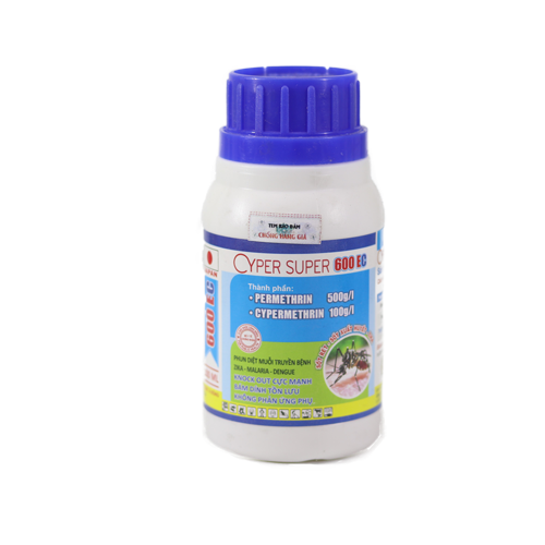 Chế phẩm diệt côn trùng Cyper Super 600EC 100ml