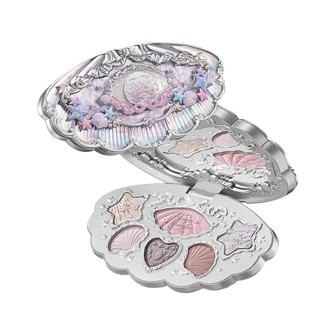 [FLOWER KNOWS] Bảng phấn mắt 6 ô Flower Knows Shell's Jewel 6.5g