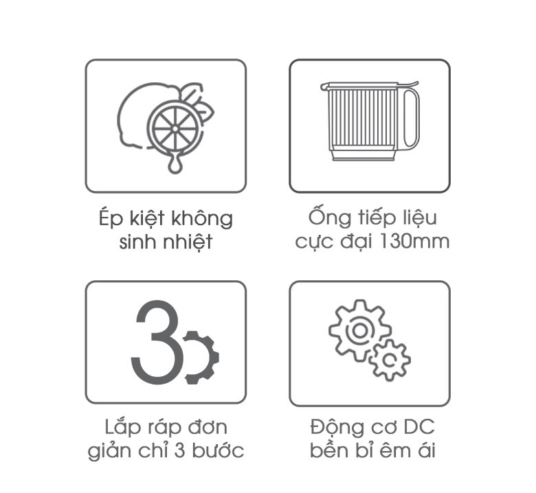 Máy ép chậm KALITE KSJ868 động cơ DC siêu khỏe ép kiệt bã_thumbnail_8