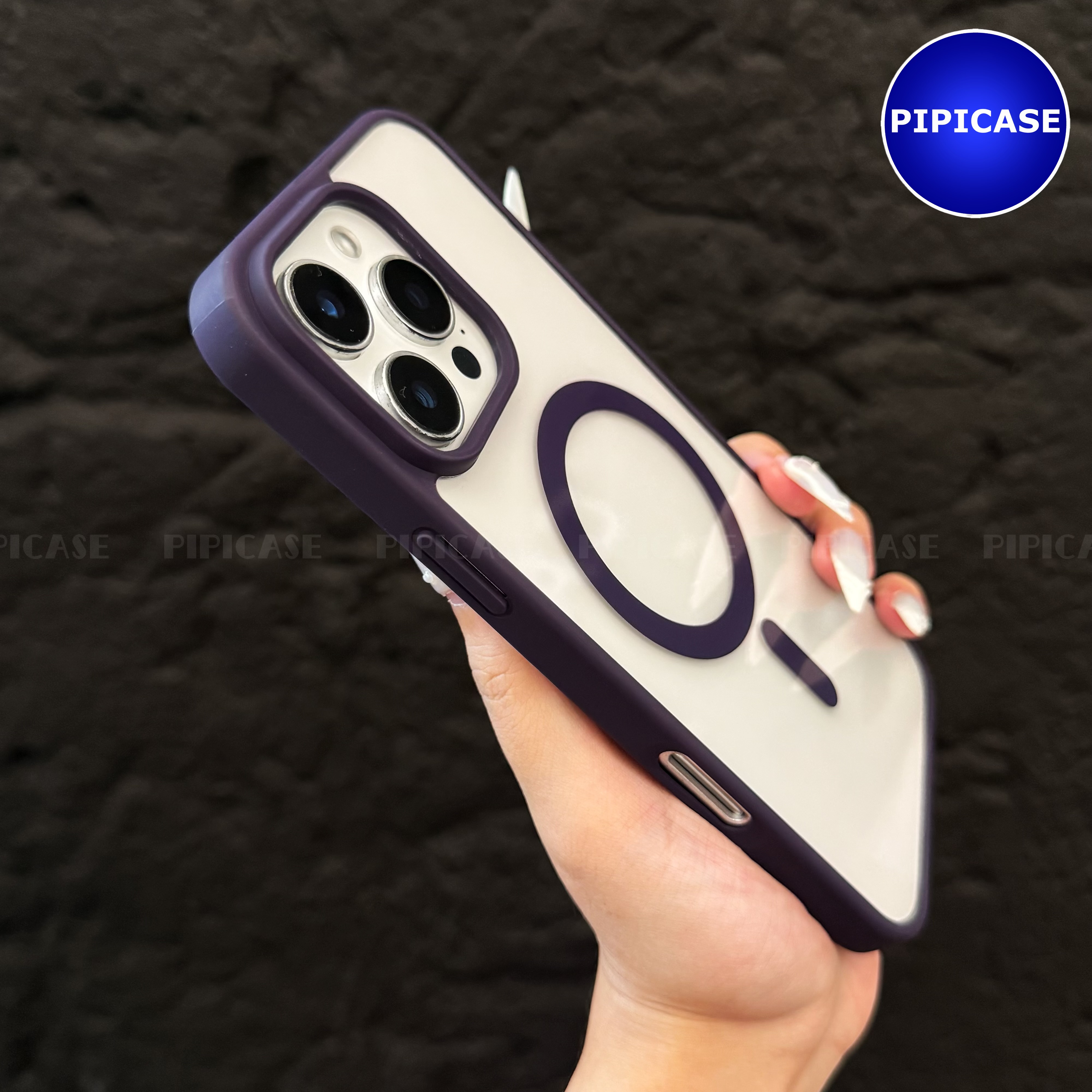 Ốp Lưng iPhone 16 Pro Max - Chic - Tím_thumbnail_3