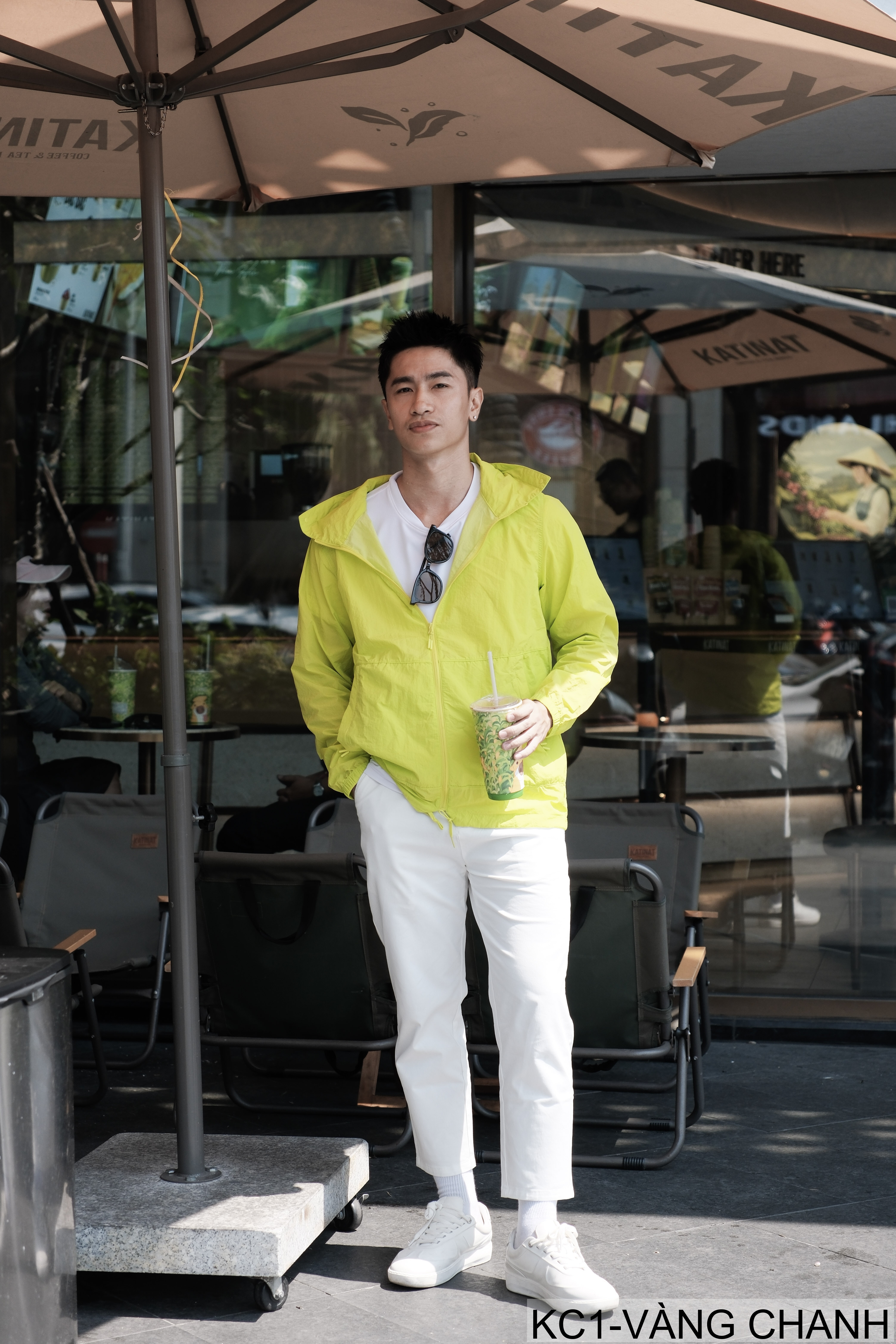 KC1 - Áo khoác chống nắng nam nữ UPF50+ siêu mỏng, thoáng khí, dáng rộng, có mũ trùm đầu_thumbnail_4