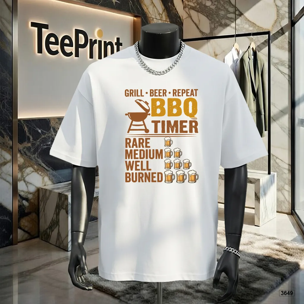 Áo thun form oversize phong cách đường phố TeePrint 3649