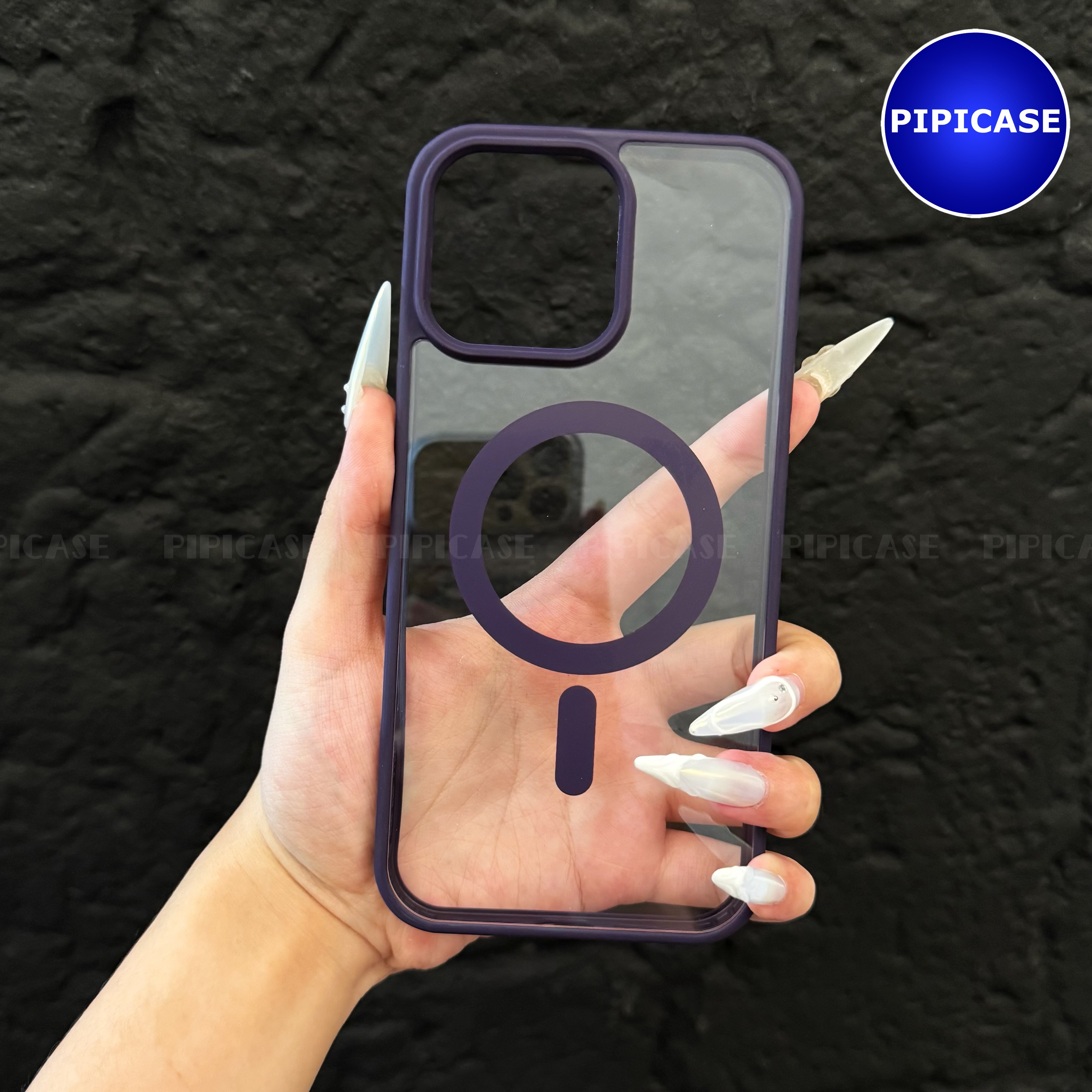 Ốp Lưng iPhone 14 Pro Max - Chic - Tím_thumbnail_4