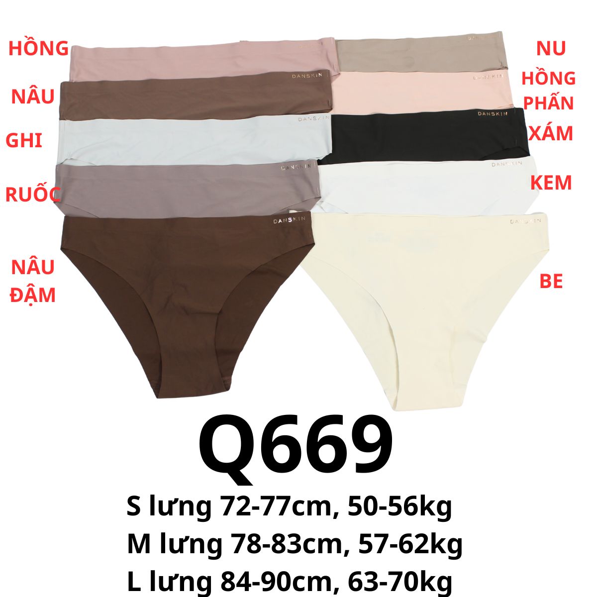 Q669- Quần chip DSK