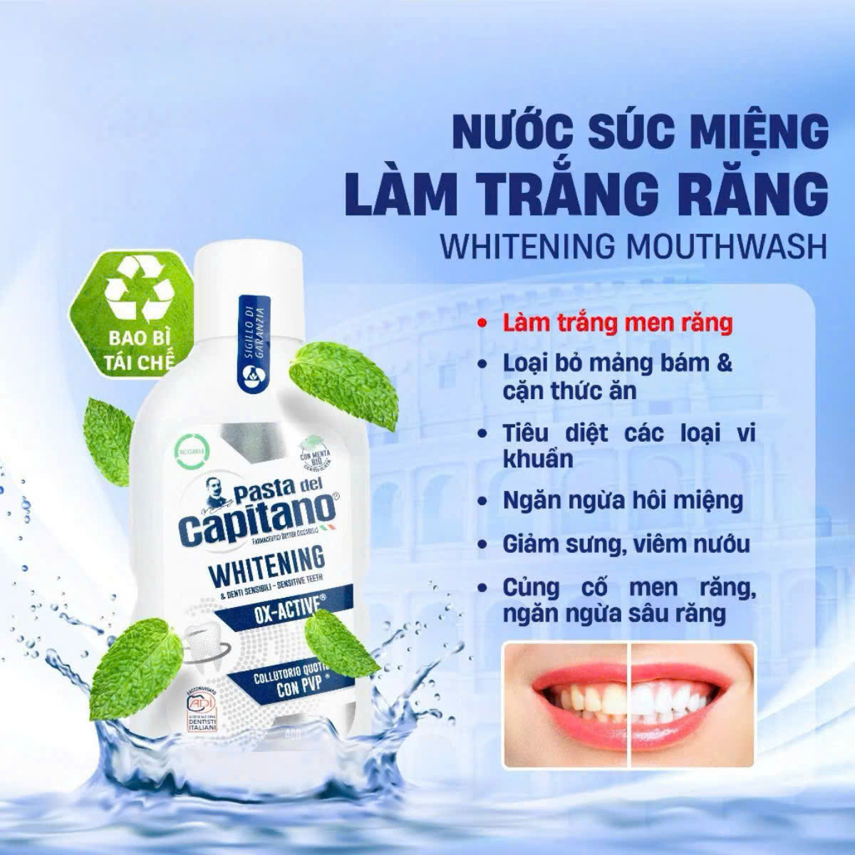 NƯỚC SÚC MIỆNG PASTA DEL CAPITANO