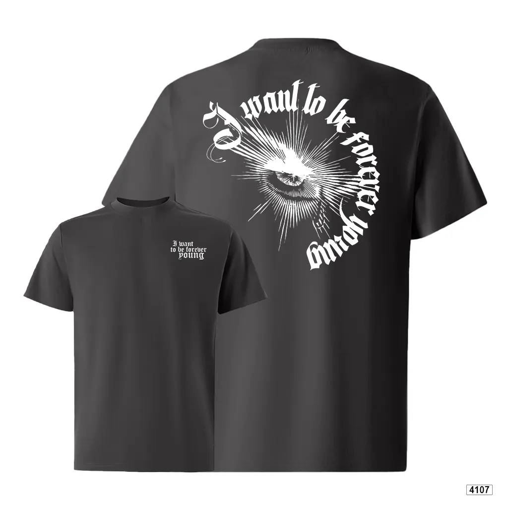 Áo thun form rộng unisex phong cách đường phố cổ điển Polux 4107_thumbnail_12