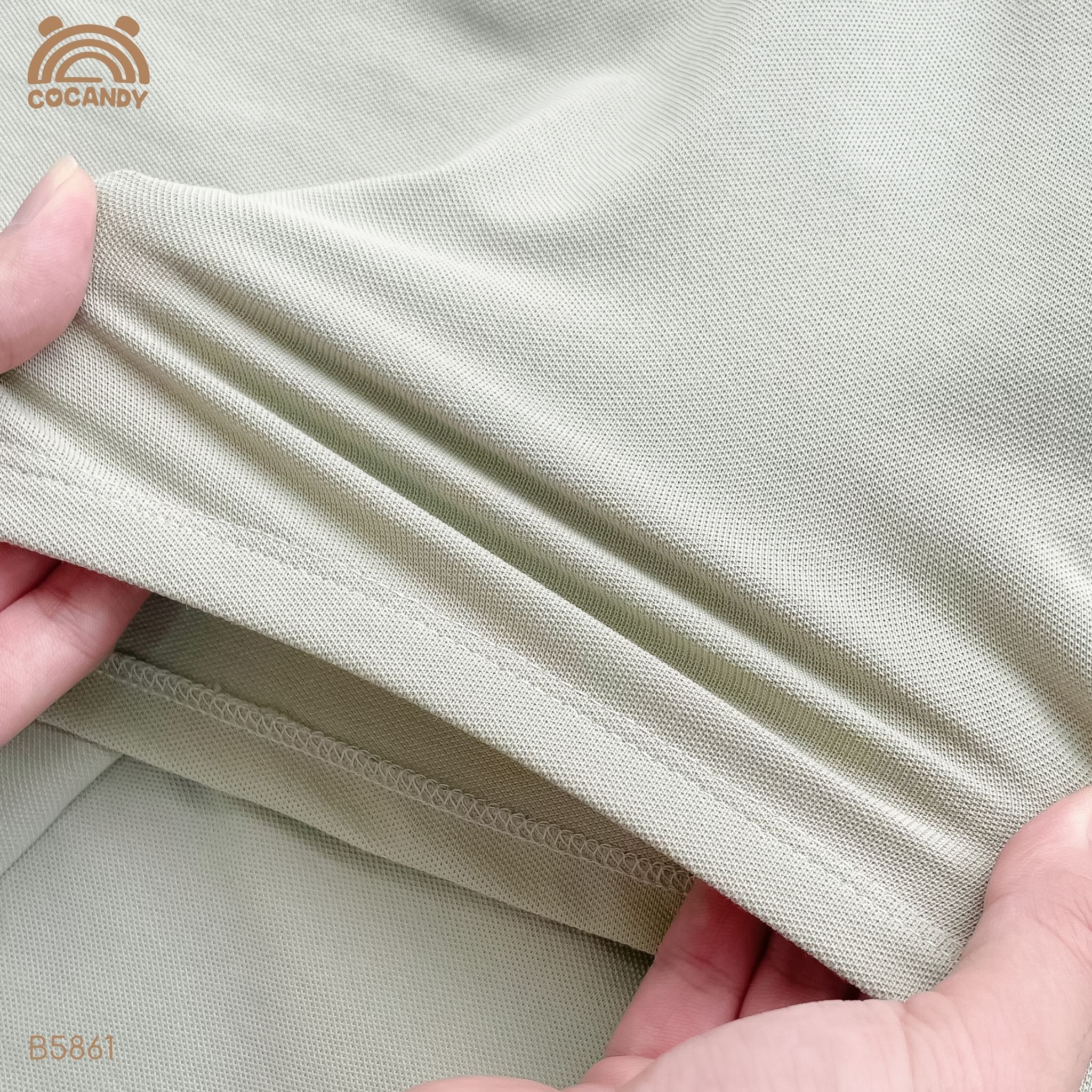 Bộ cộc polo XANH LÁ giả cổ cà vạt_thumbnail_6