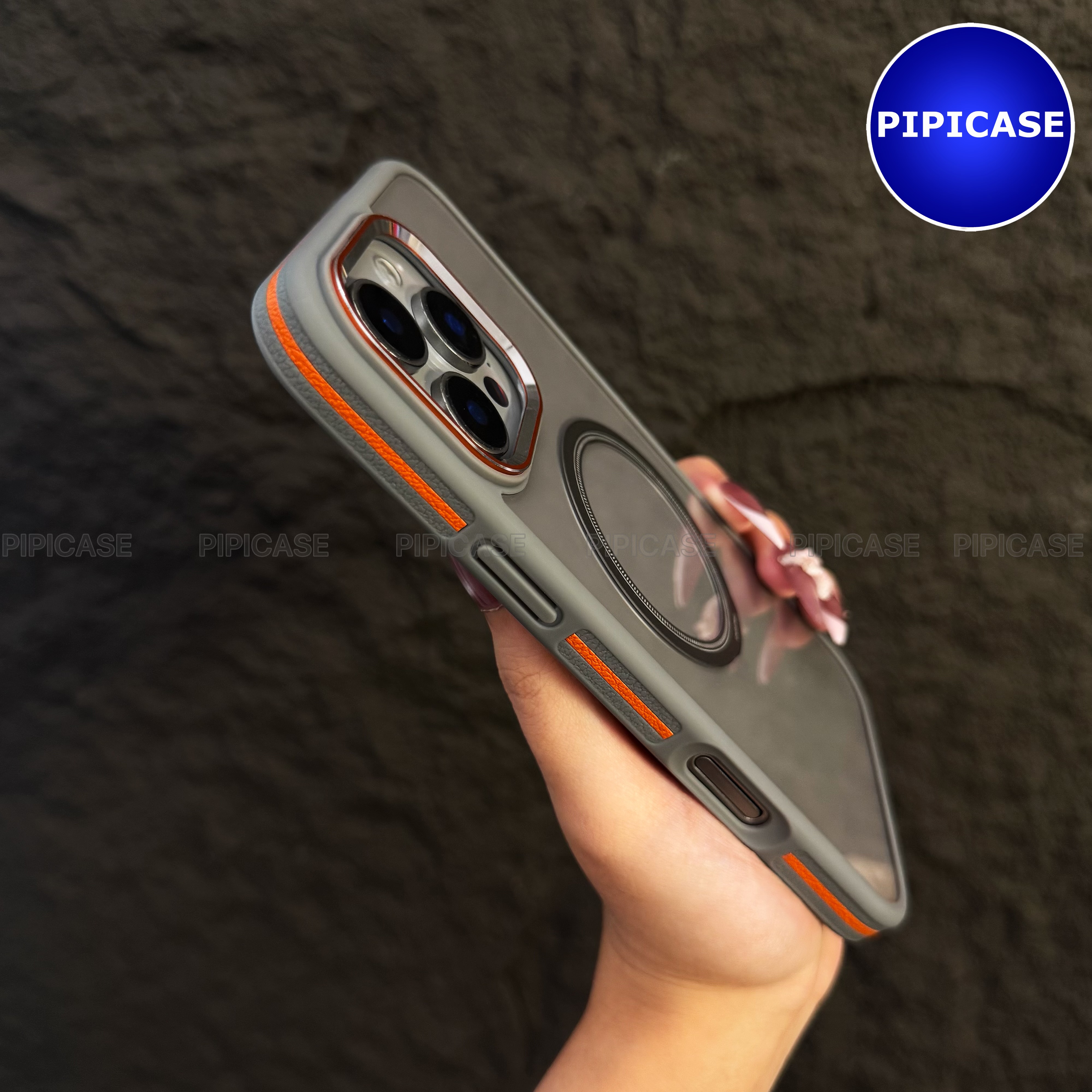 Ốp Lưng iPhone 16 Pro Max - Wigu - Xám_thumbnail_5