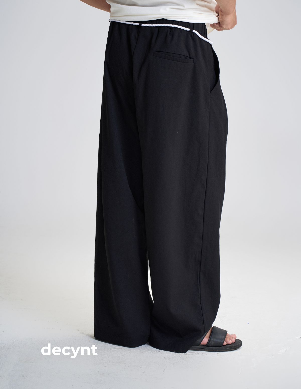 decynt Pants 02 - Quần dài cạp chun dáng suông chất kiệu kaki mềm rủ_thumbnail_8