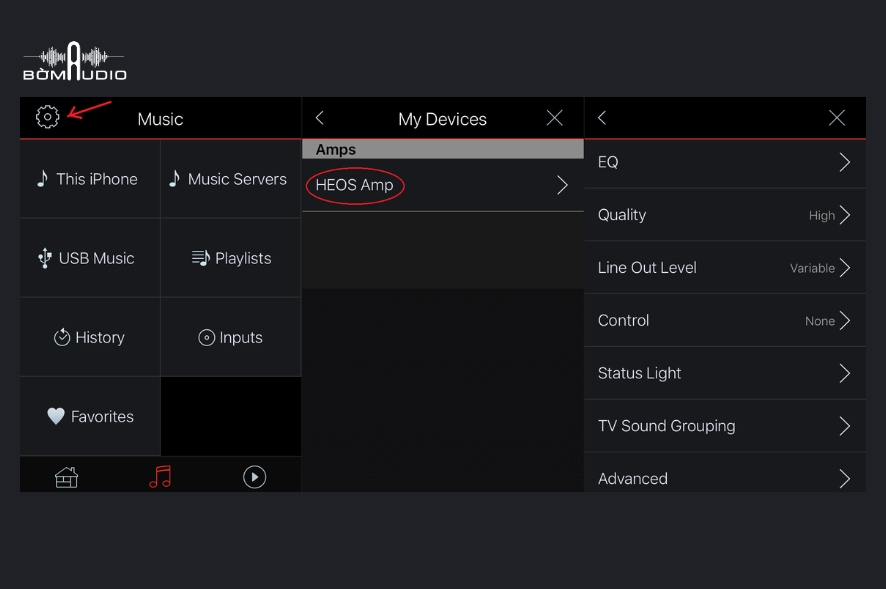 Tích hợp Music Server 