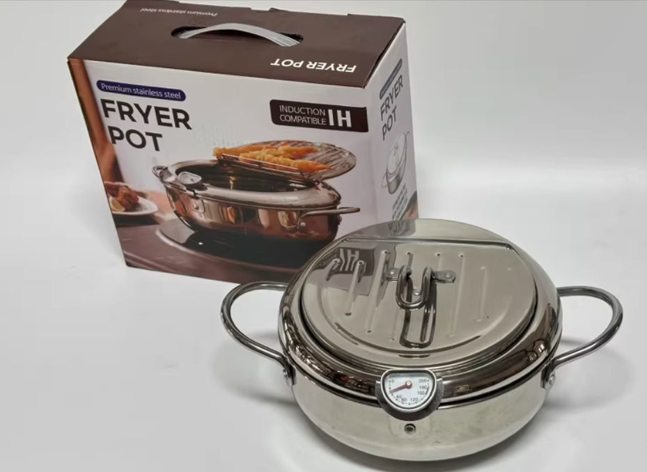 NỒI CHIÊN INOX 304