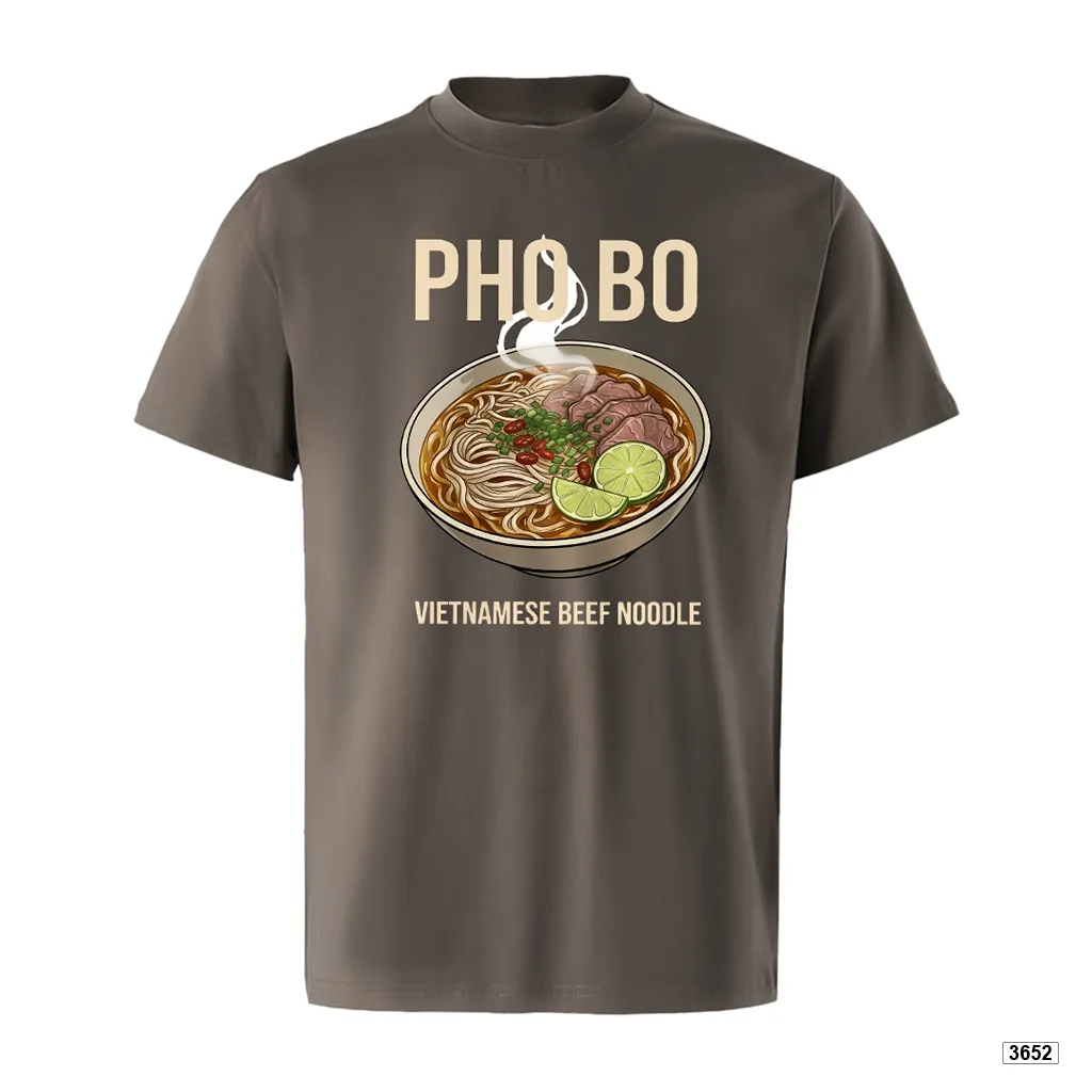 Áo thun nam oversize dày dặn đứng form Pho Bo TeePrint 3652_thumbnail_14