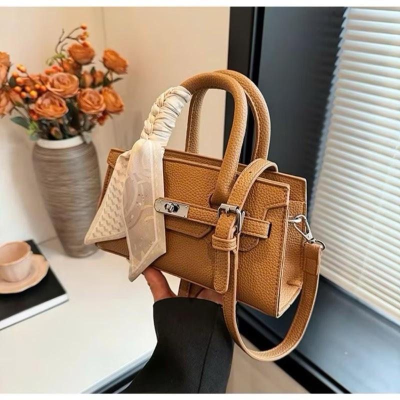 (Tặng Khăn Khác Hình) Túi Xách Nữ Cao Cấp Sang Trọng Hai Quai Xách Tay Đeo Chéo  CUN311_thumbnail_1