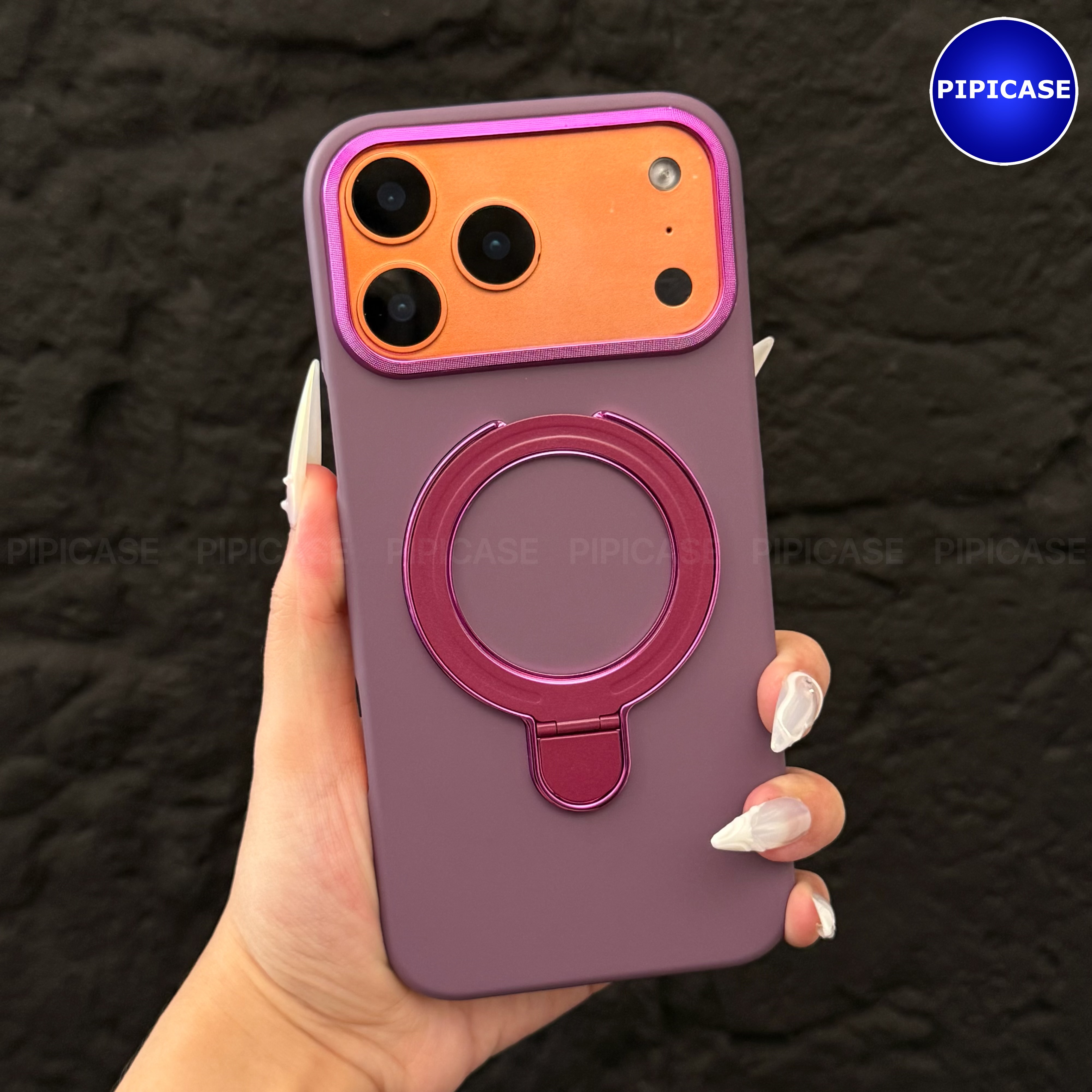 Ốp Lưng iPhone 17 Pro Max - Titan Force - Tím_thumbnail_1
