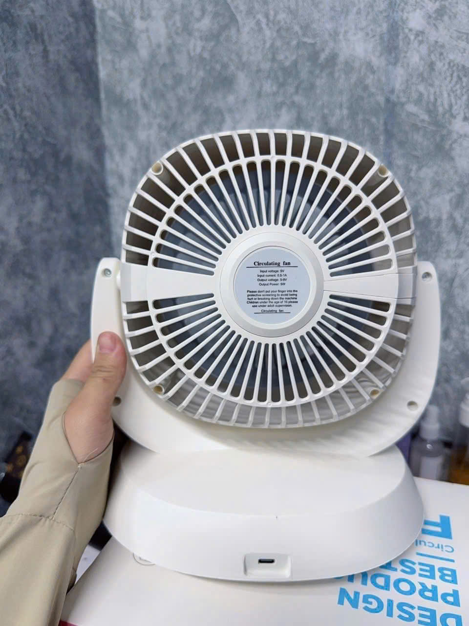 Quạt tích điện để bàn Super Fan_thumbnail_1