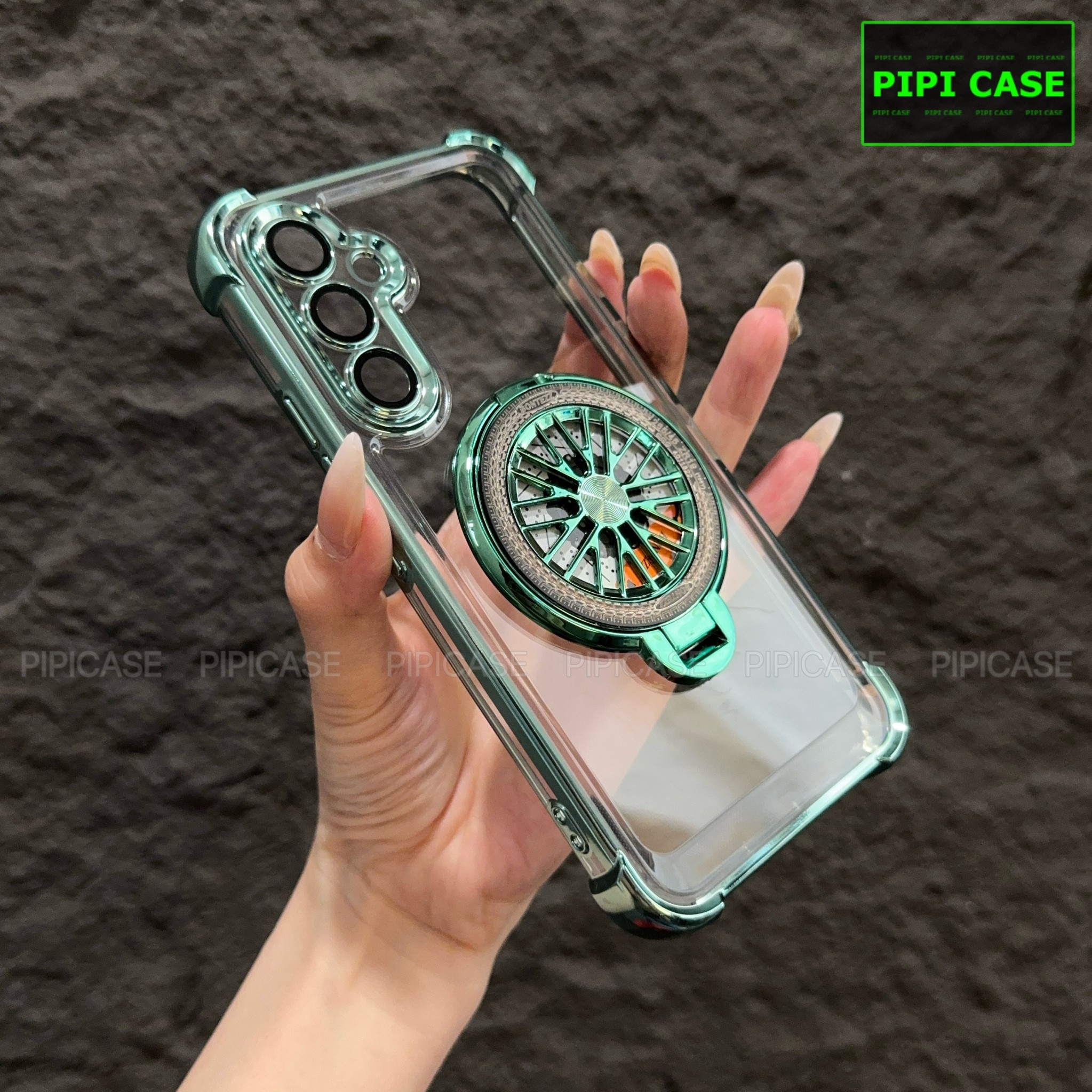 Ốp Lưng Samsung A54 - AB - Xanh Lá