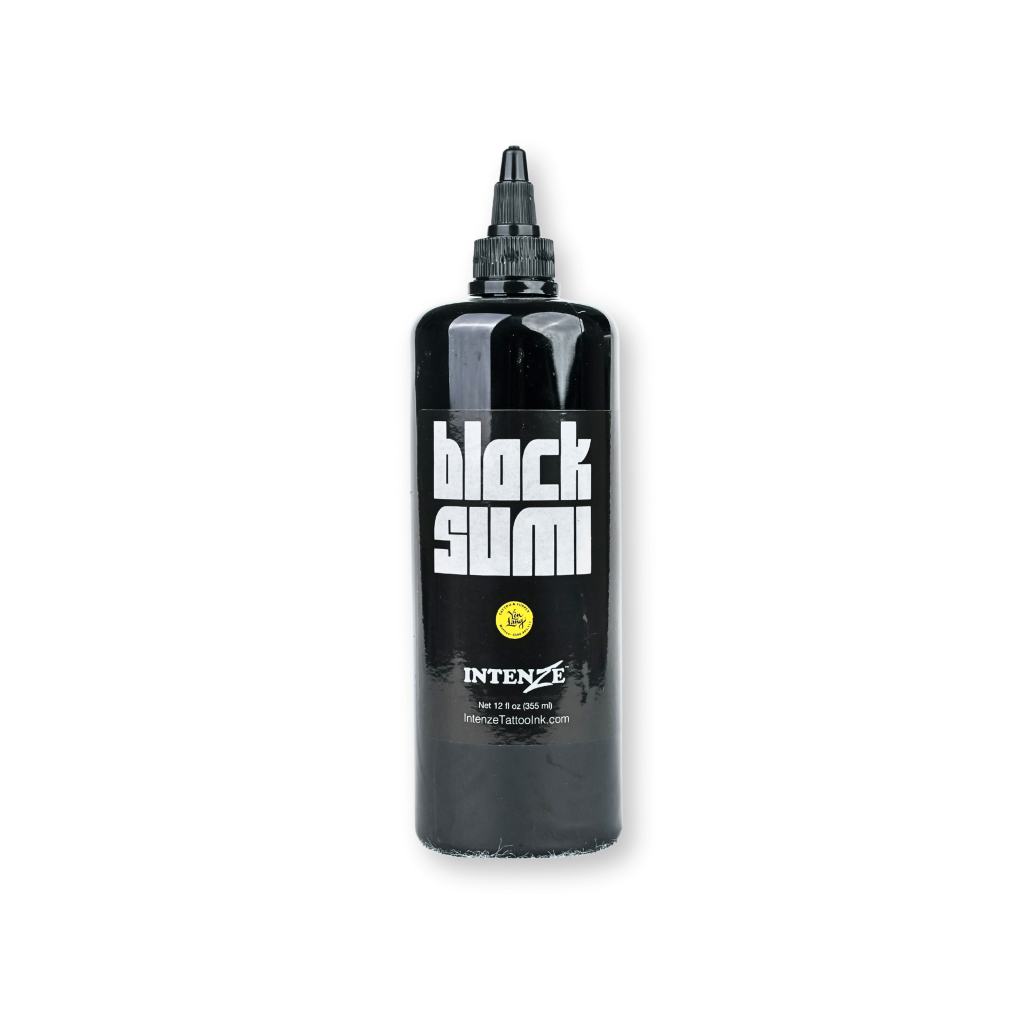INTENZE BLACK SUMI (12oz) - Mực xăm INTENZE chính hãng (HSD: 31/10/2028)