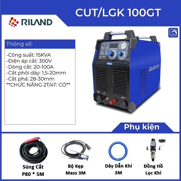 Máy cắt Plasma CUT-100GT- RILAND