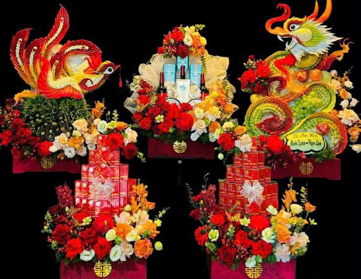 Tráp 5 Lễ (mẫu 9)