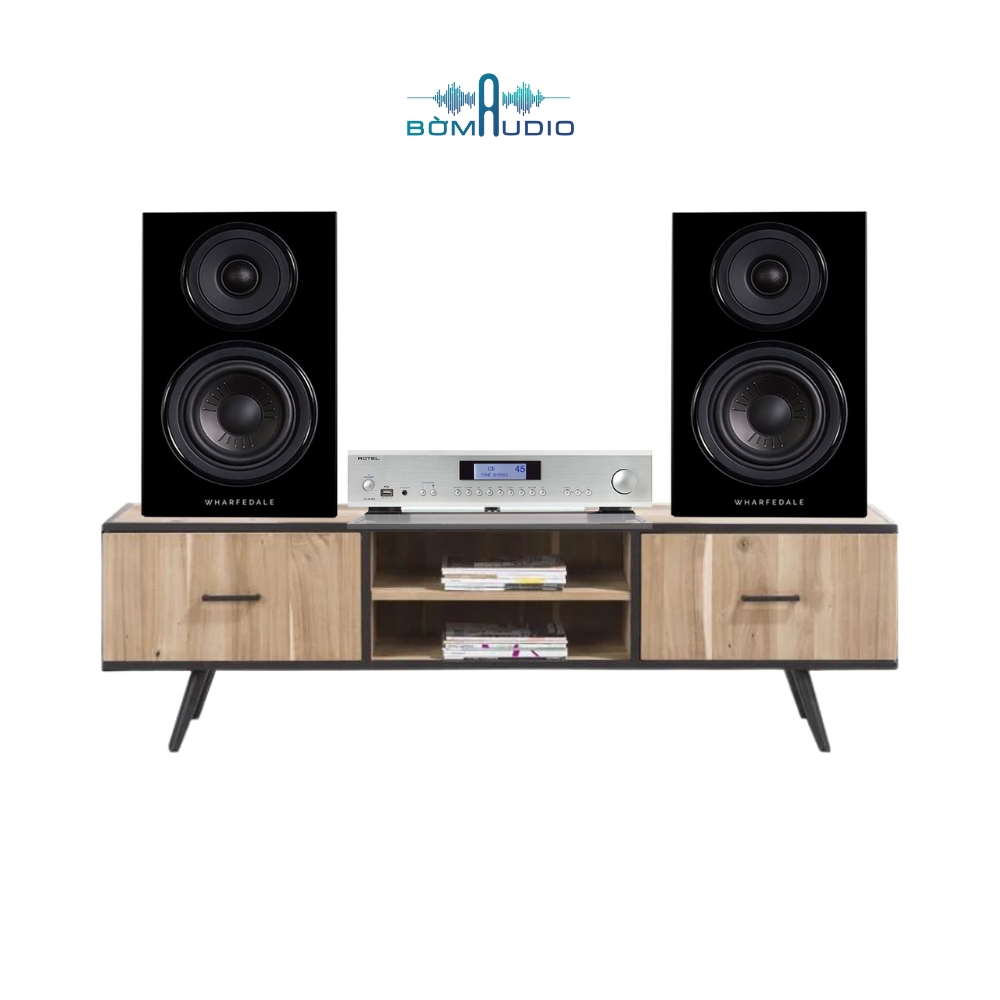 Combo Amply ROTEL A14MKII + WHARFEDALE DIAMOND 12.2 - B32