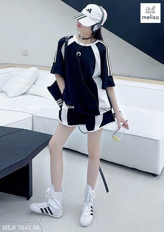 Set áo thun + quần đùi bé_thumbnail_5