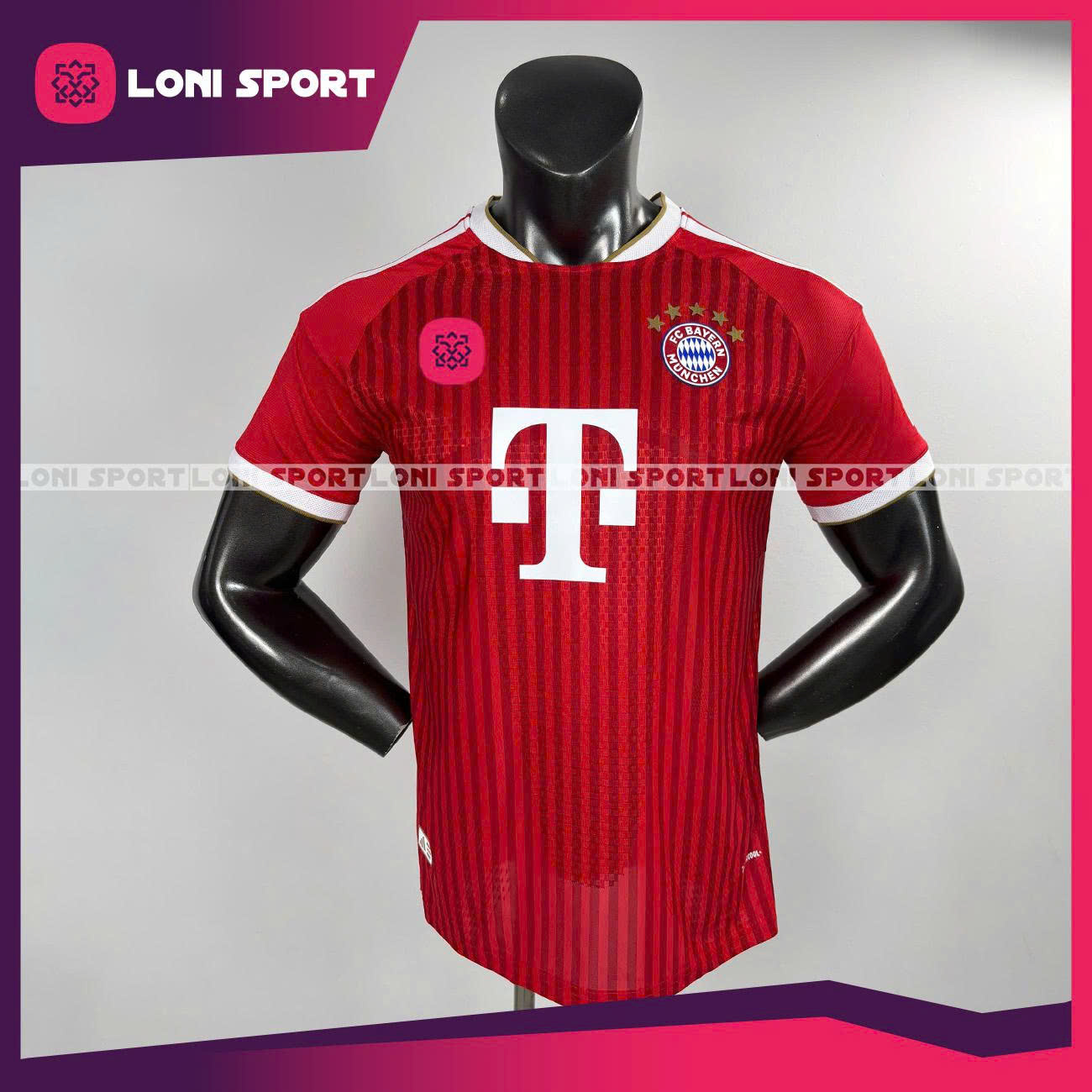 Áo Bayern sân nhà đỏ mùa giải 26/27 SF